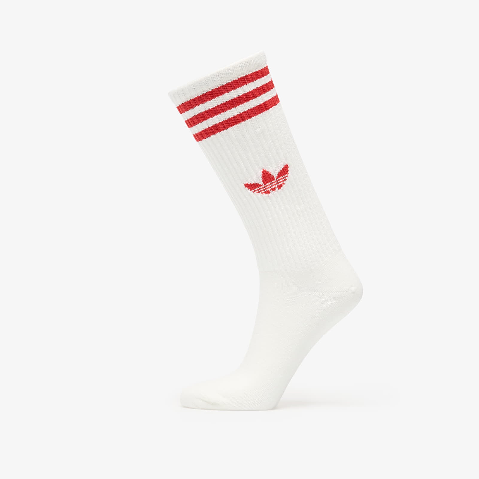 Men's socks adidas 3S High Cr S 3P Off White/ Off White/ Off White