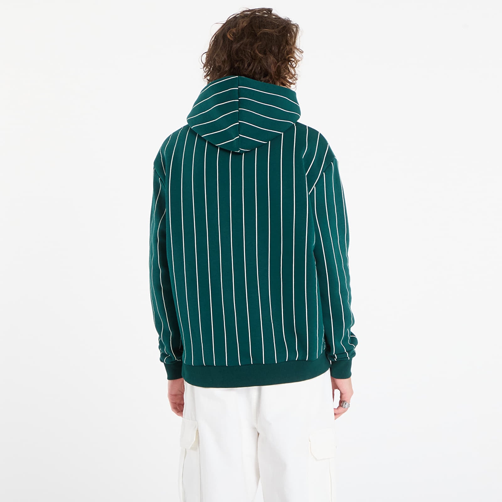 Hættetrøjer og sweatshirts Karl Kani Small Signature Essential Pinstripe Hoodie Green