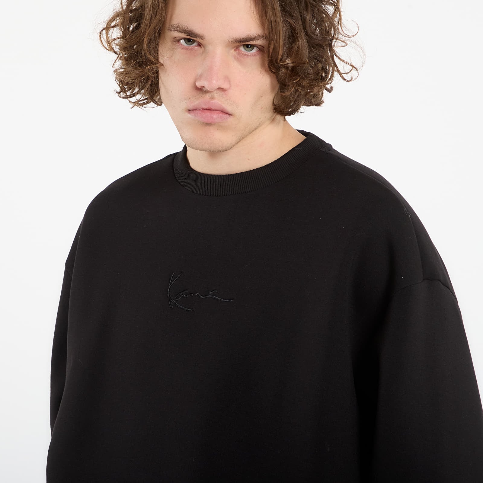 Толстовки та реглани Karl Kani Signature Scuba Os Crewneck Black