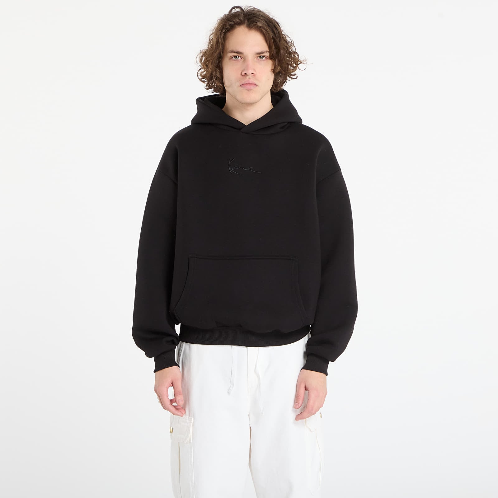 Sweatshirt Karl Kani Signature Scuba Os Hoodie Black M