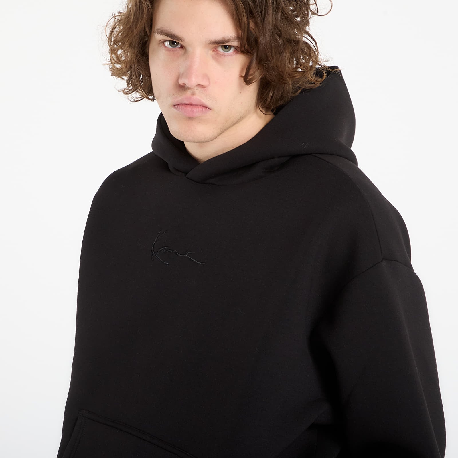 Hættetrøjer og sweatshirts Karl Kani Signature Scuba Os Hoodie Black