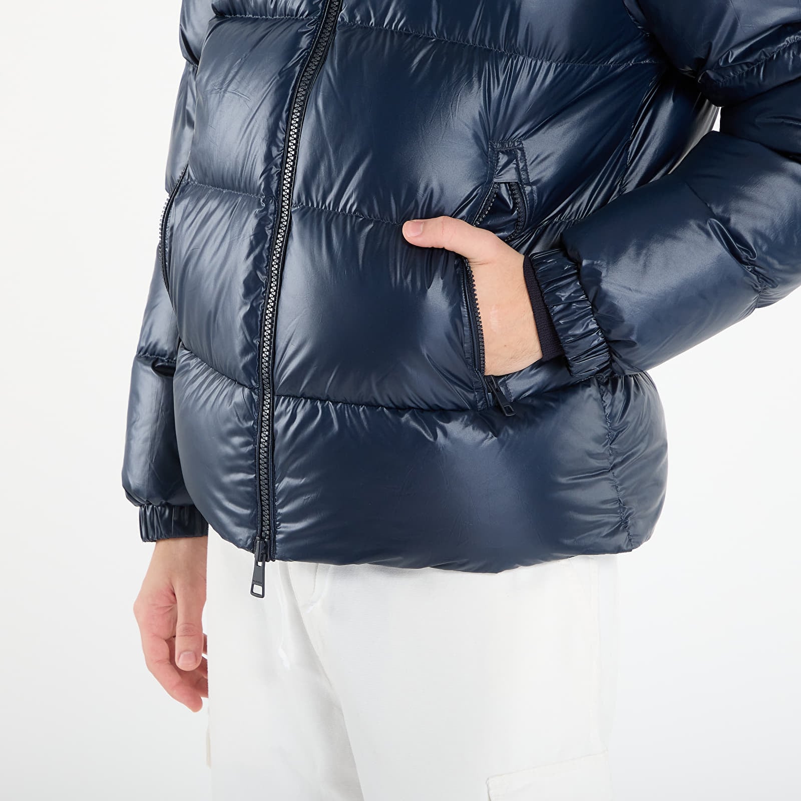 Bundy Tommy Hilfiger Shiny Down Stand Puffer Dark Night Navy