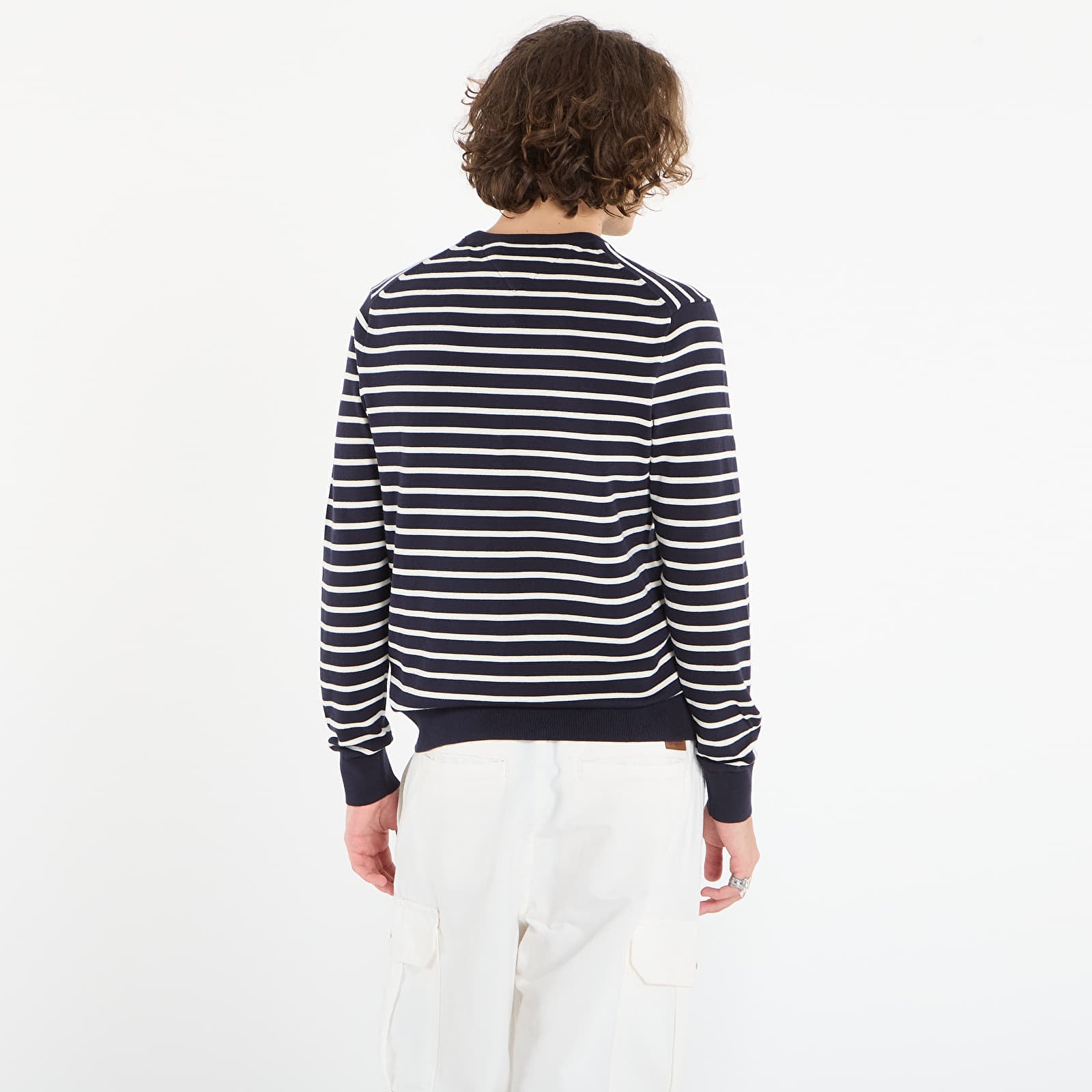 Maglioni Tommy Hilfiger Essential Ssnl Cotton Crew Neck Desert Sky/ Ivory