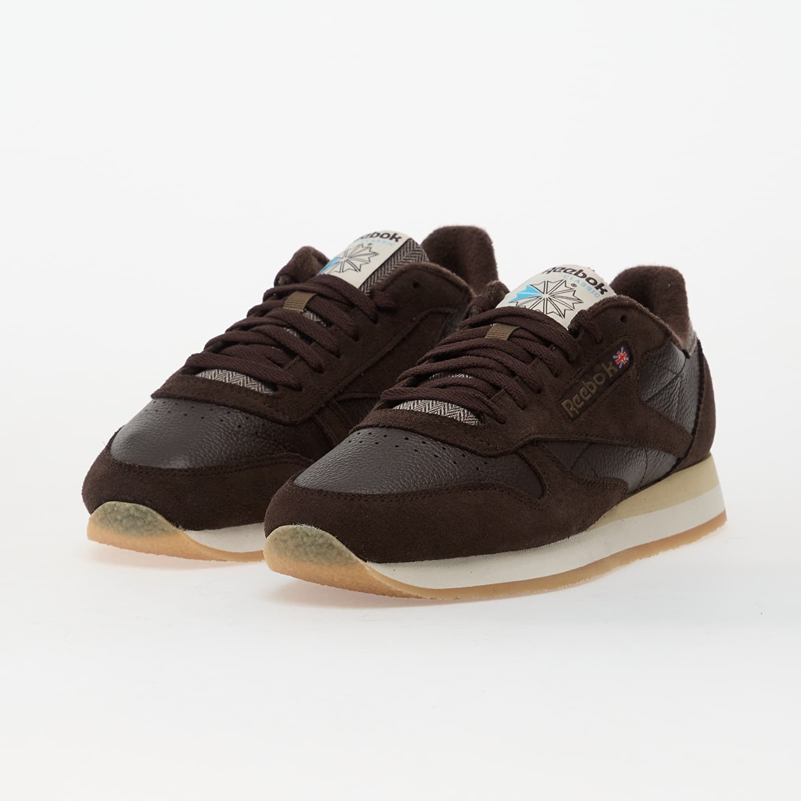 Pánské tenisky a boty Reebok Classic Leather 1983 Vintag Dark Brown/ Trek Grey/ Chalk