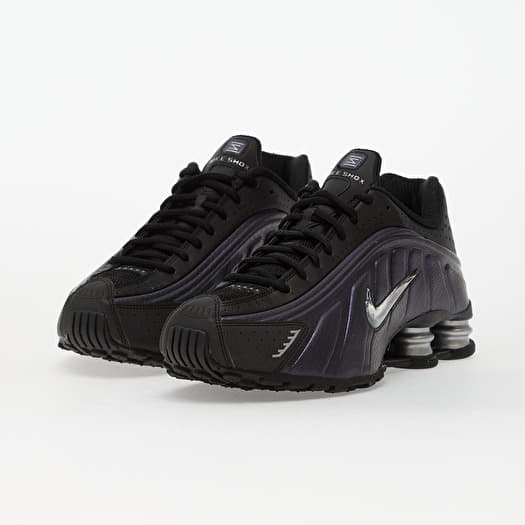Nike Shox R4 Jewel Qs Black/ Anthracite-Metallic Silver | Queens