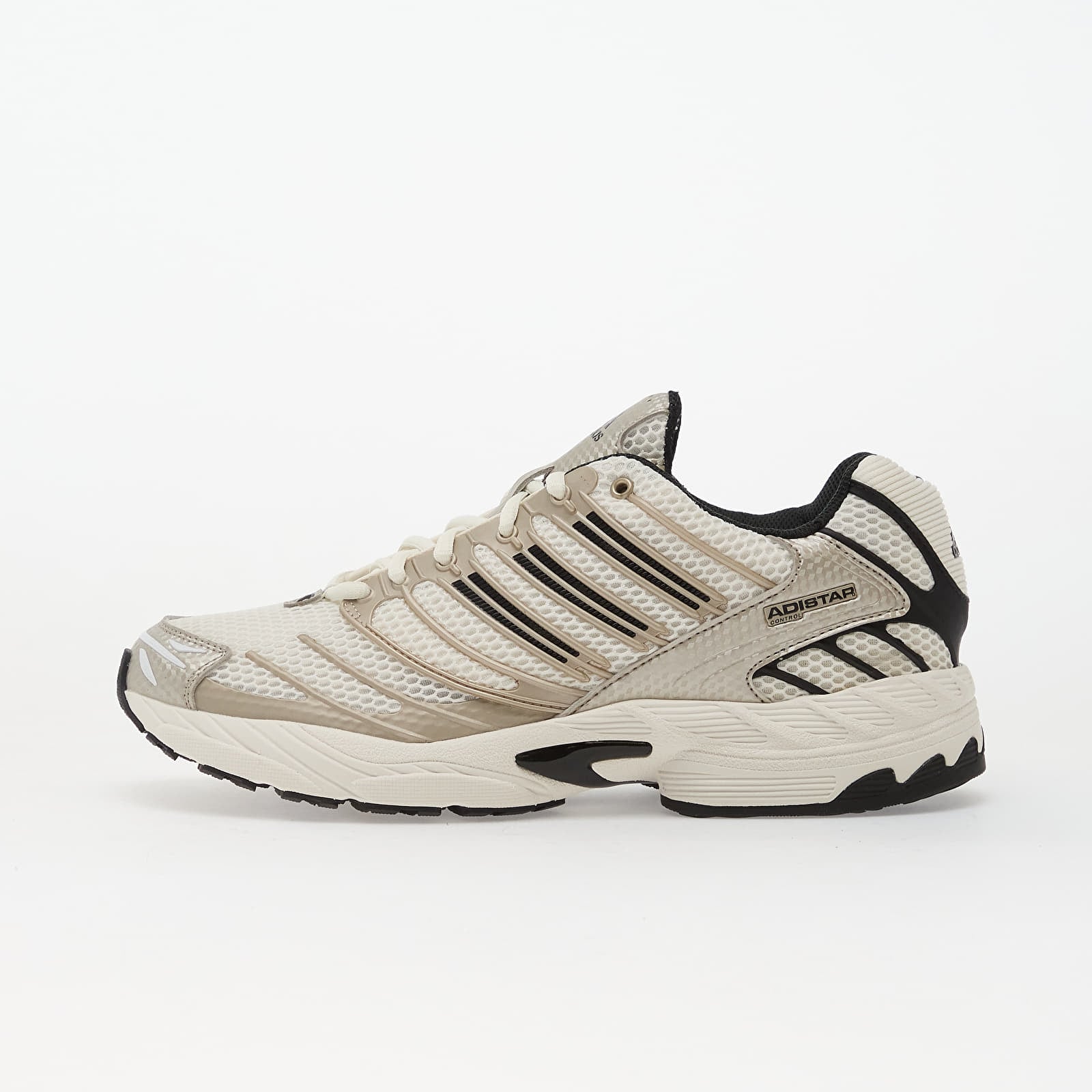 Vīriešu čības un apavi adidas Adistar Control 3 Cloud White/ Core Black/ Off White