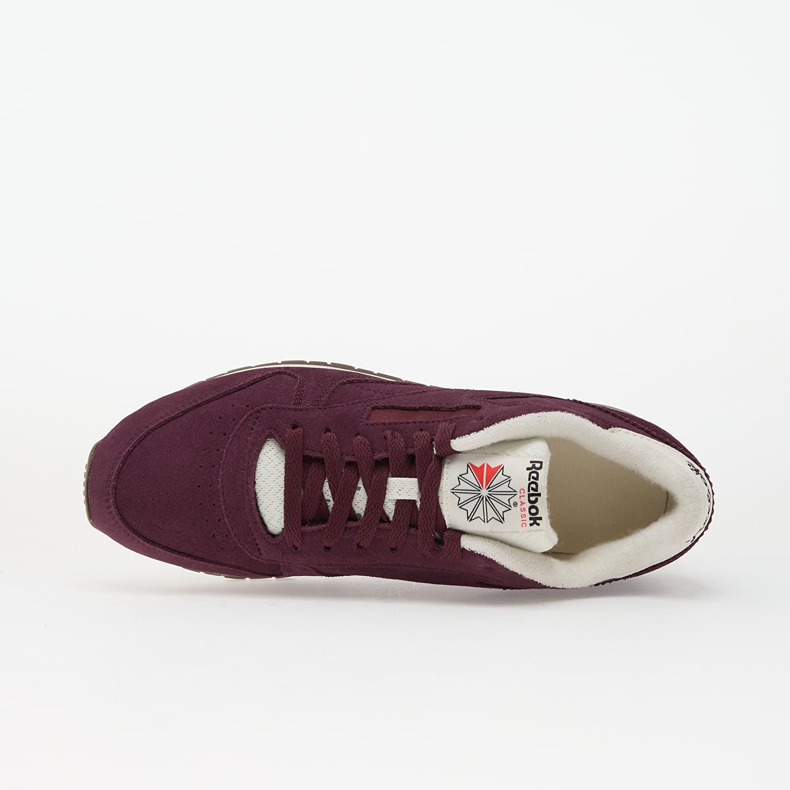Pánské tenisky a boty Reebok Classic Leather Black Cherry/ Chalk/ Black