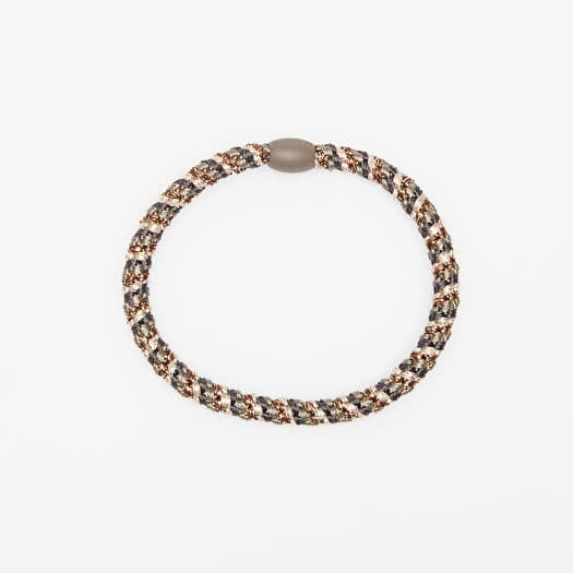 KKNEKKI Slim Hair Tie Mix Camo Gold