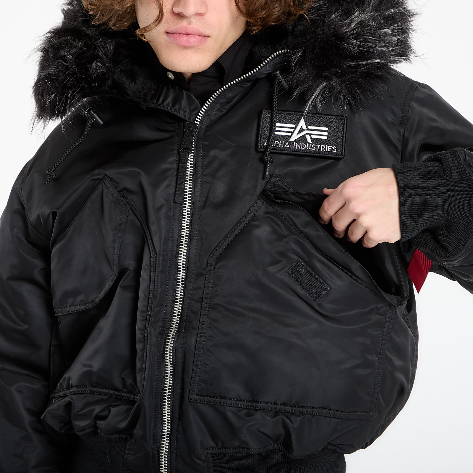 Geci Alpha Industries 45P Hooded Custom Black