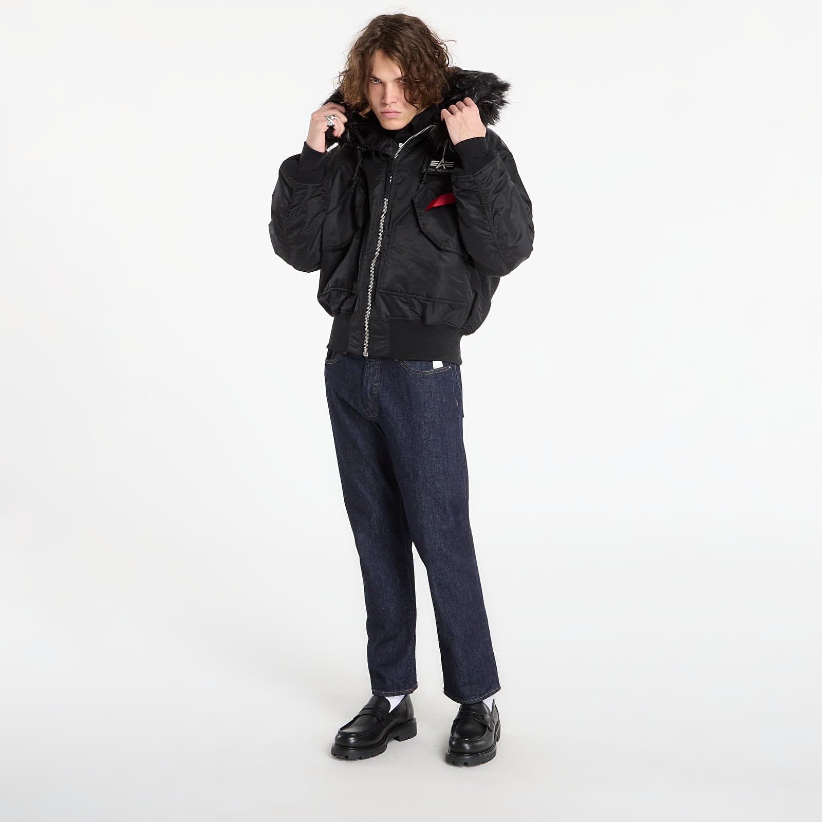 Geci Alpha Industries 45P Hooded Custom Black