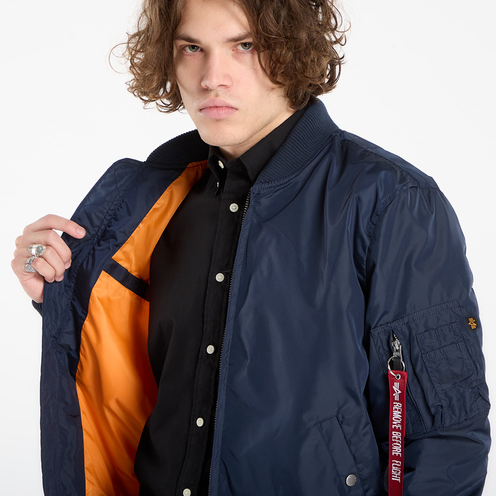 Geci Alpha Industries MA - 1 TT Navy