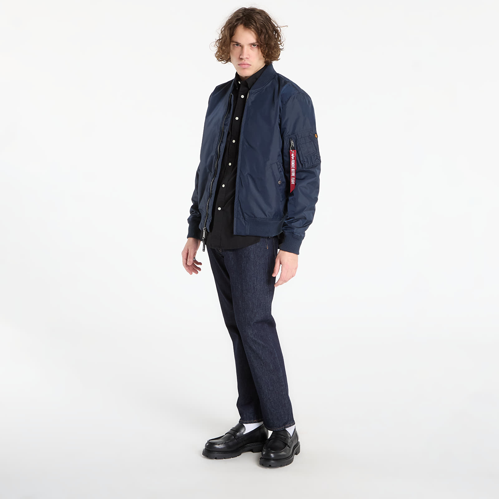 Geci Alpha Industries MA - 1 TT Navy