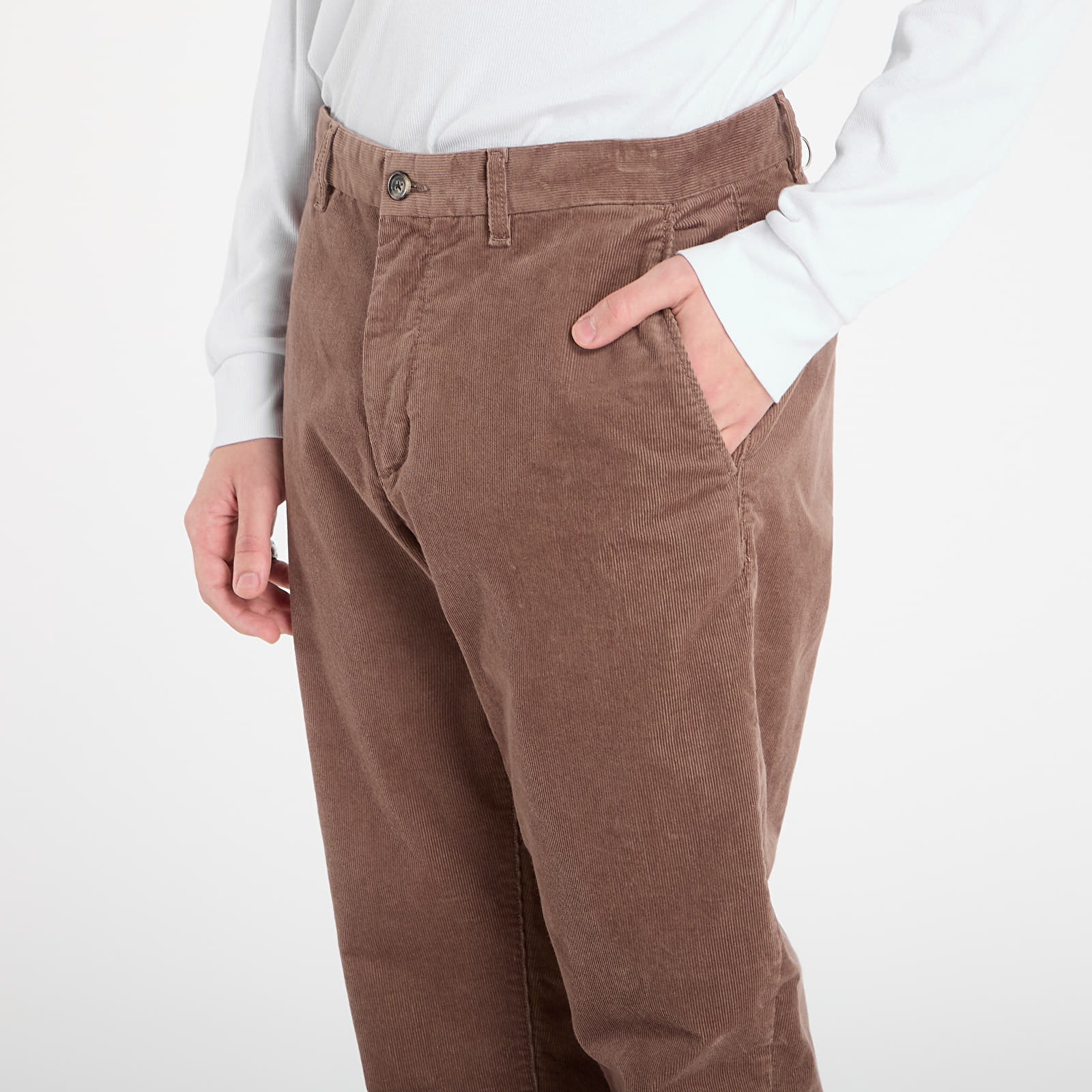 Kalhoty Tommy Hilfiger Denton Pd Corduroy Pants Dark Beige Cord