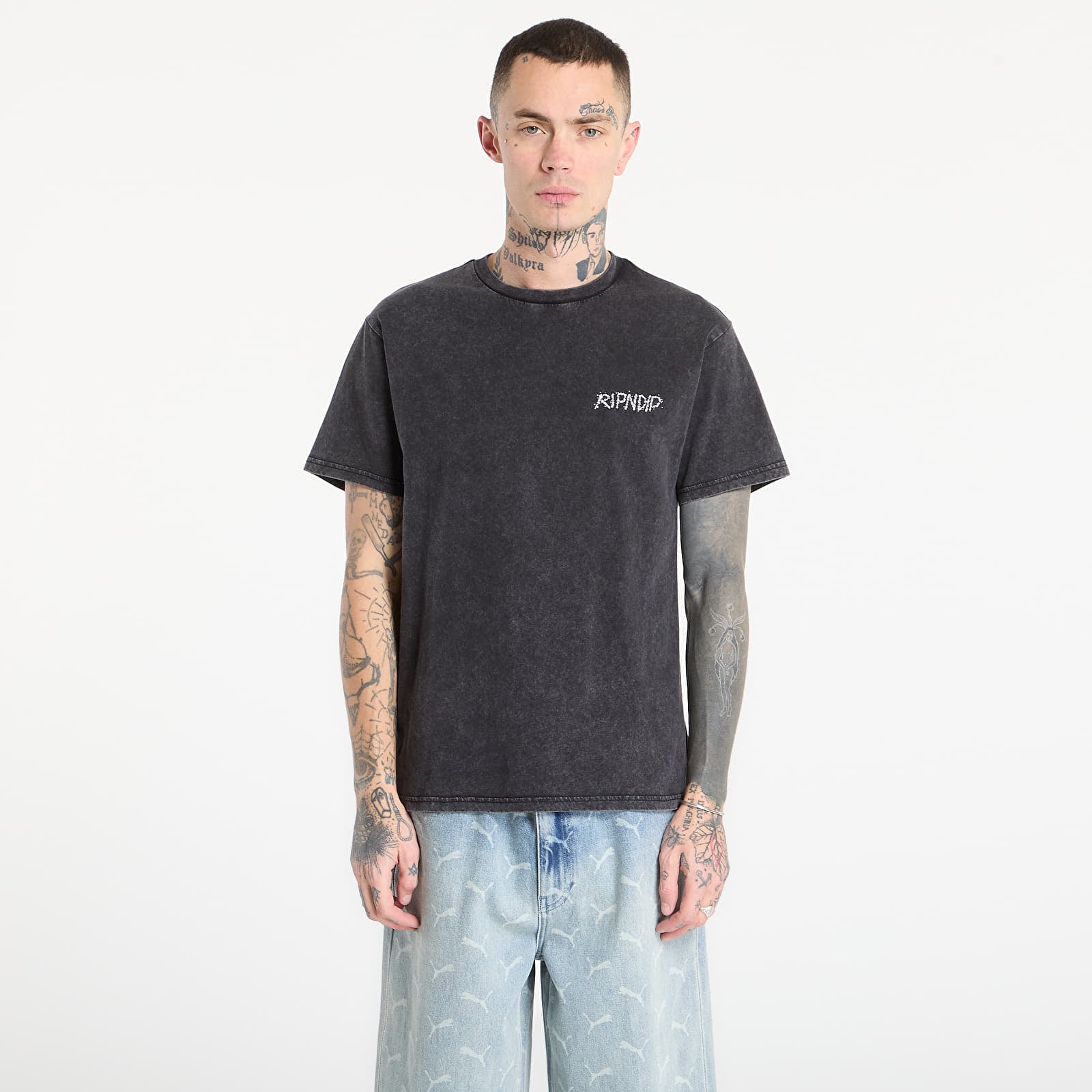 Pánske tričká RIPNDIP You Are Here Tee Black