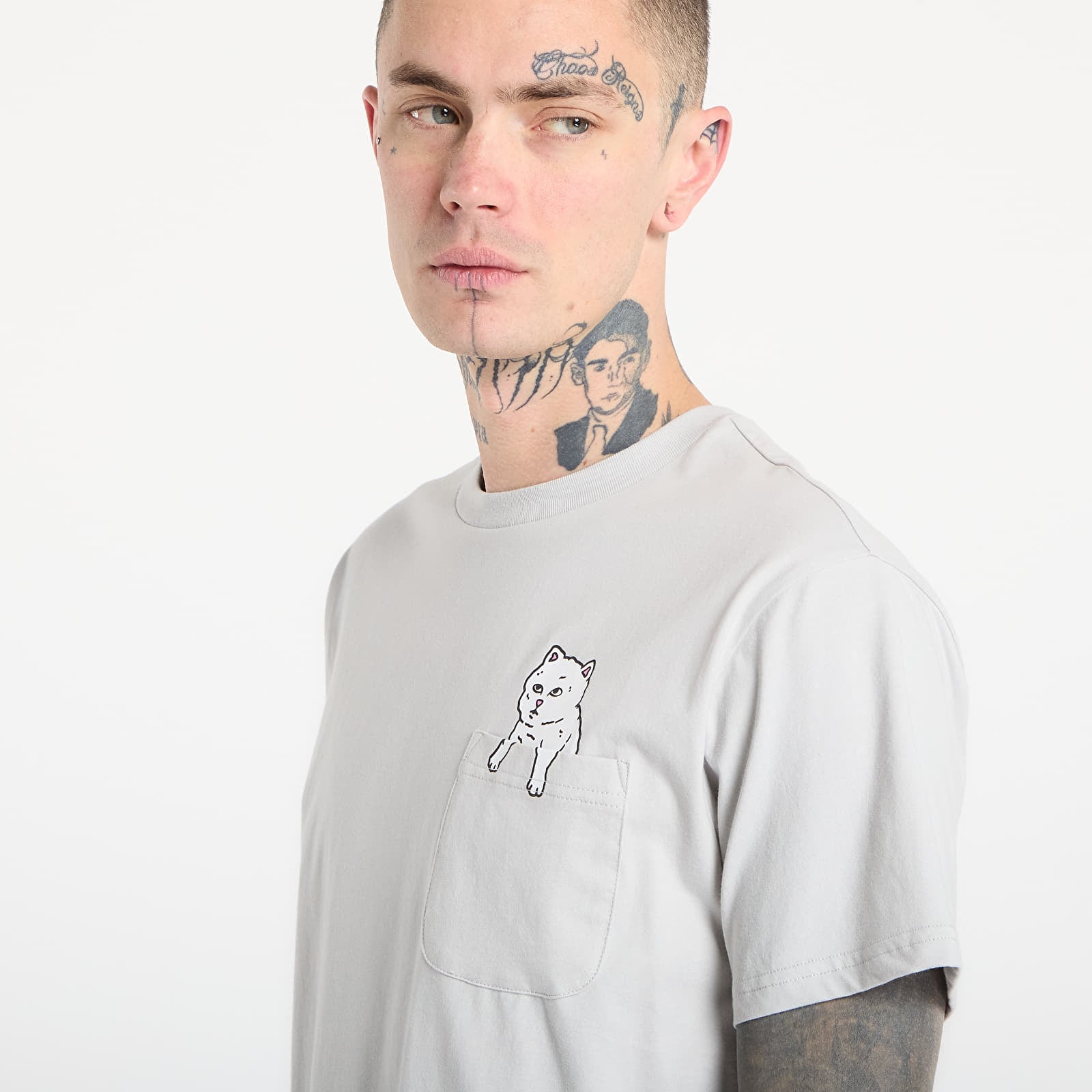 Tričká RIPNDIP For Sale Pocket Tee Grey