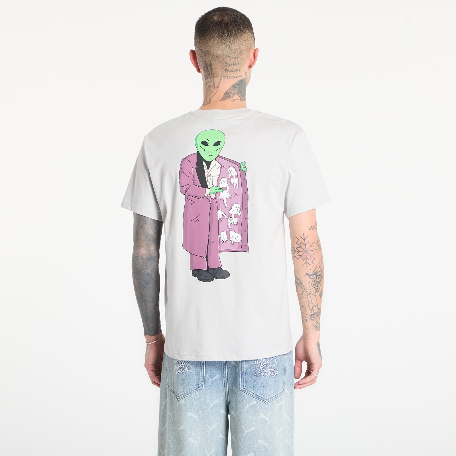Tričká RIPNDIP For Sale Pocket Tee Grey