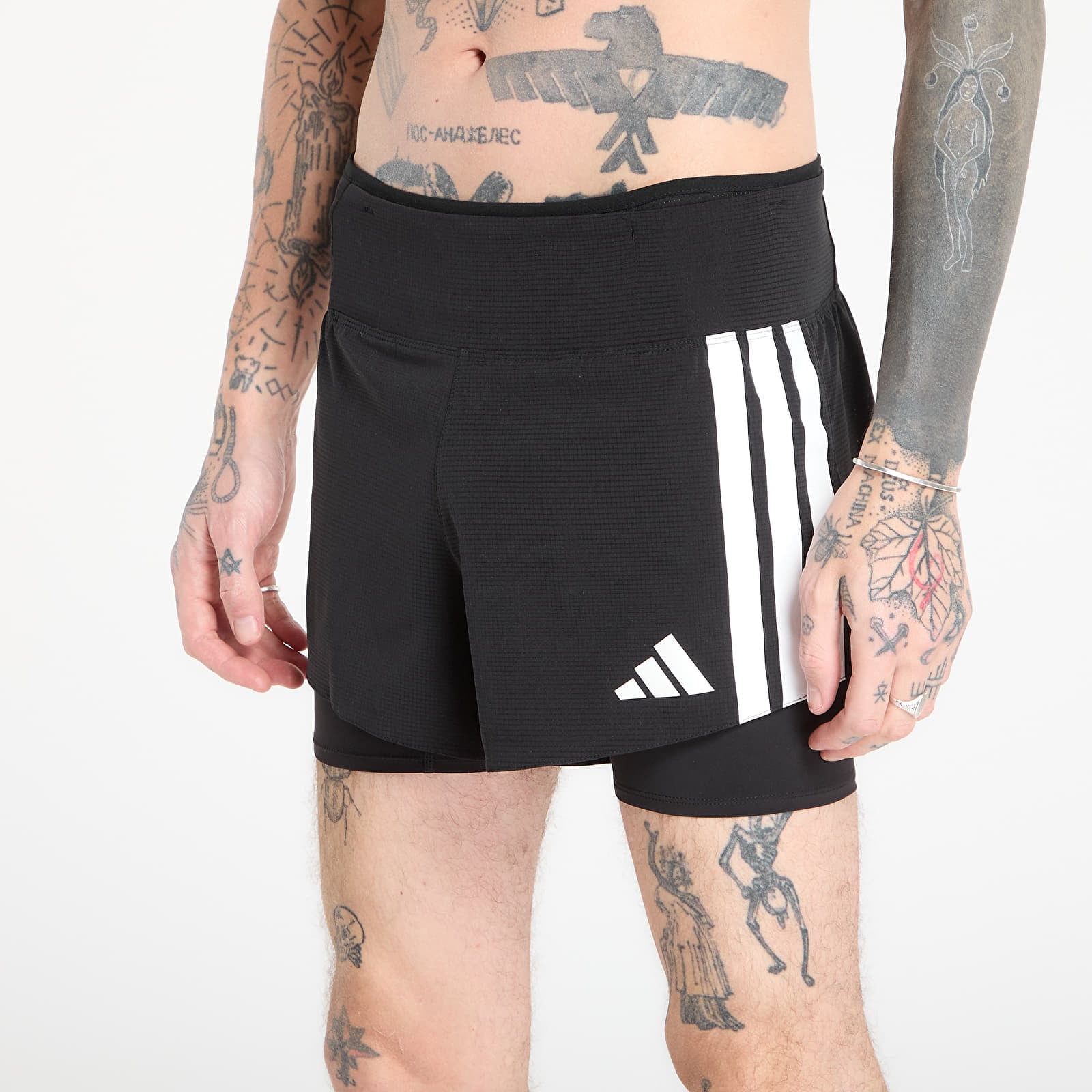 Мъжки къси панталони adidas Adizero 2I1 M Black