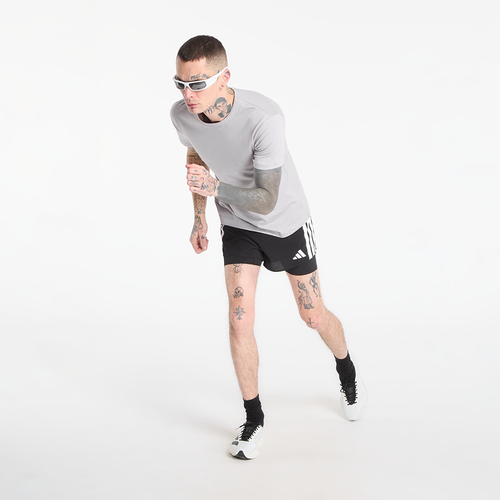 Мъжки къси панталони adidas Adizero 2I1 M Black