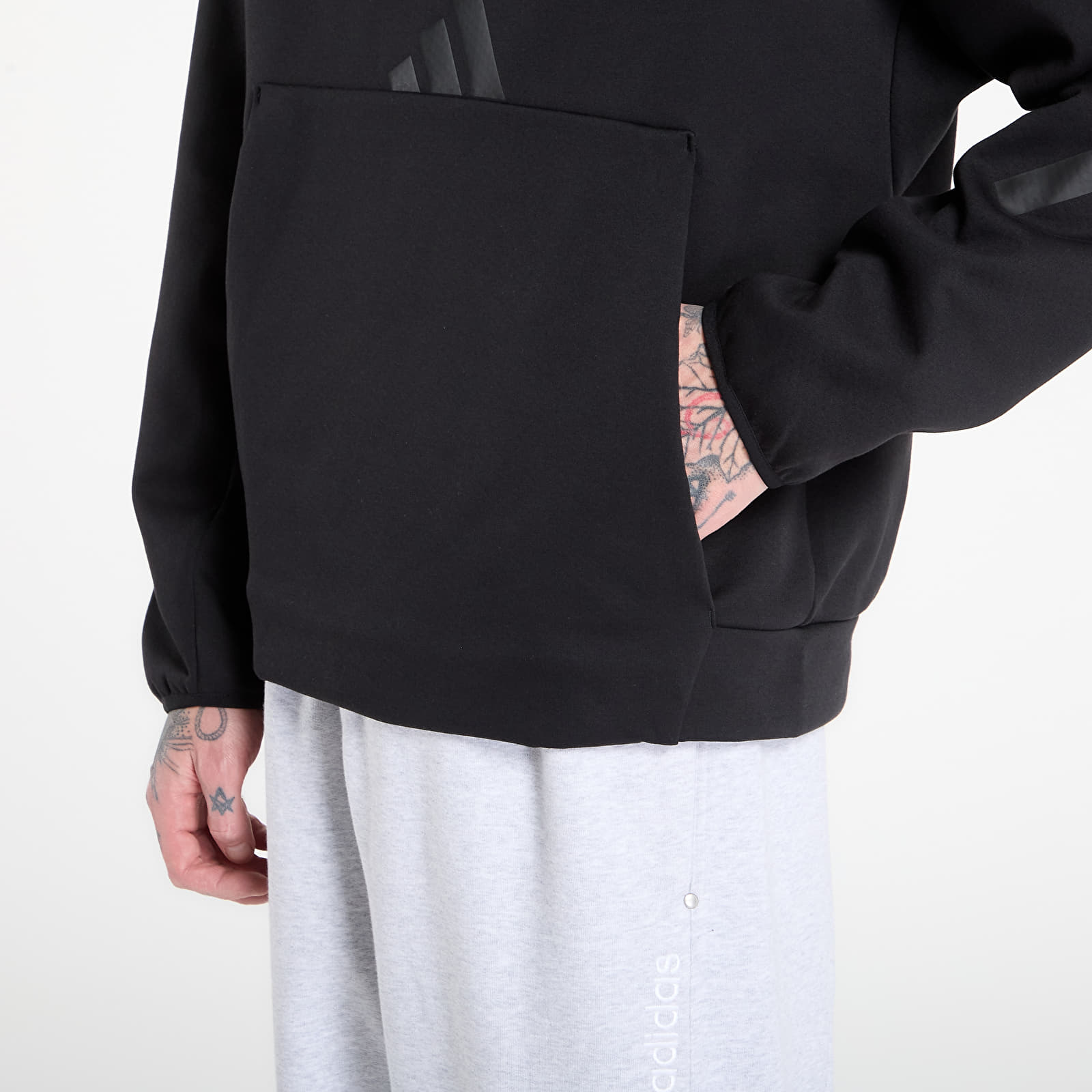 Pánské mikiny adidas M Z.N.E. Hd Black