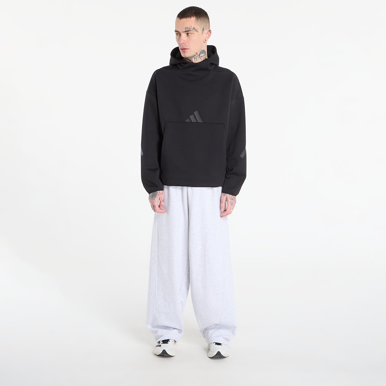 Pánské mikiny adidas M Z.N.E. Hd Black