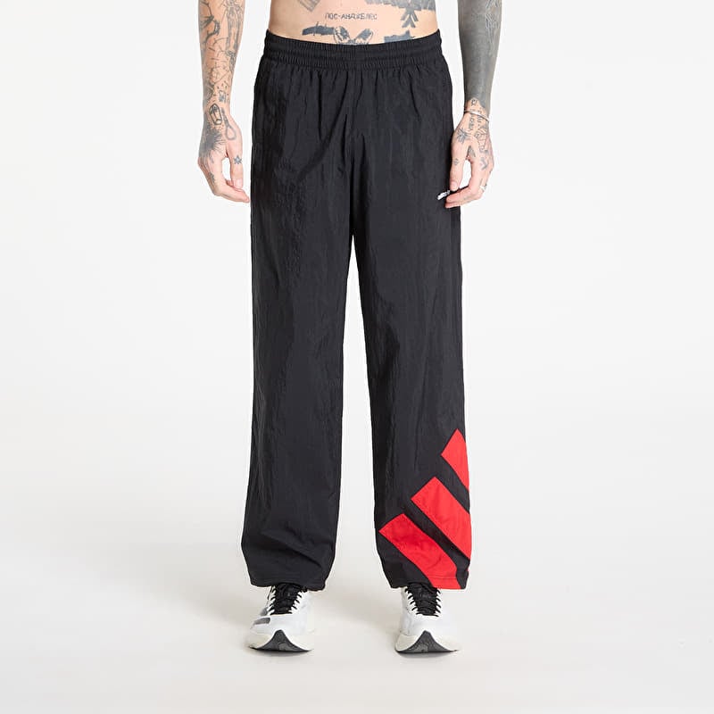 Pantaloni da ginnastica adidas Adicolor Blocked Tracksuit Bottoms Black/ Better Scarlet