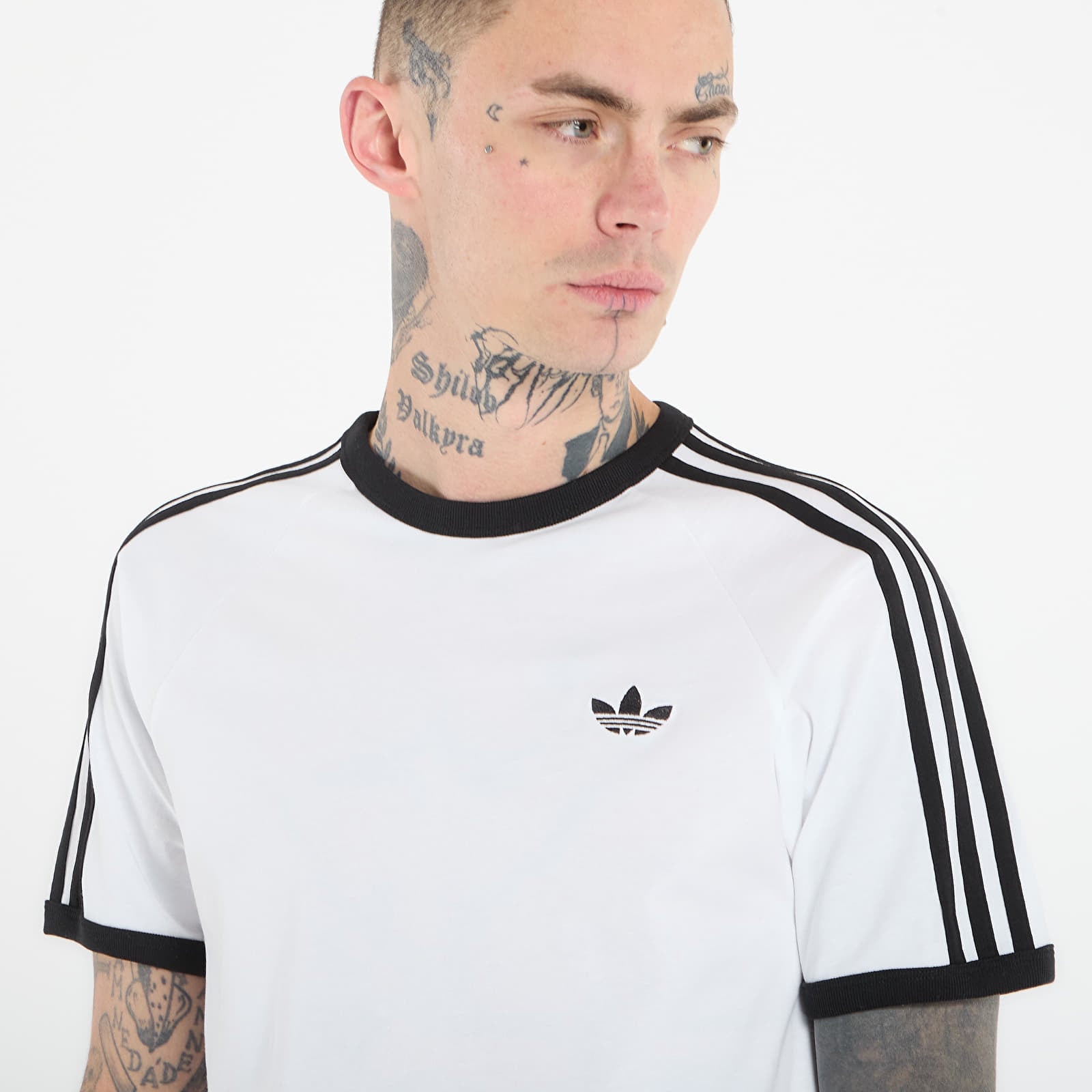 T-Shirts Männer adidas 3S Tee White