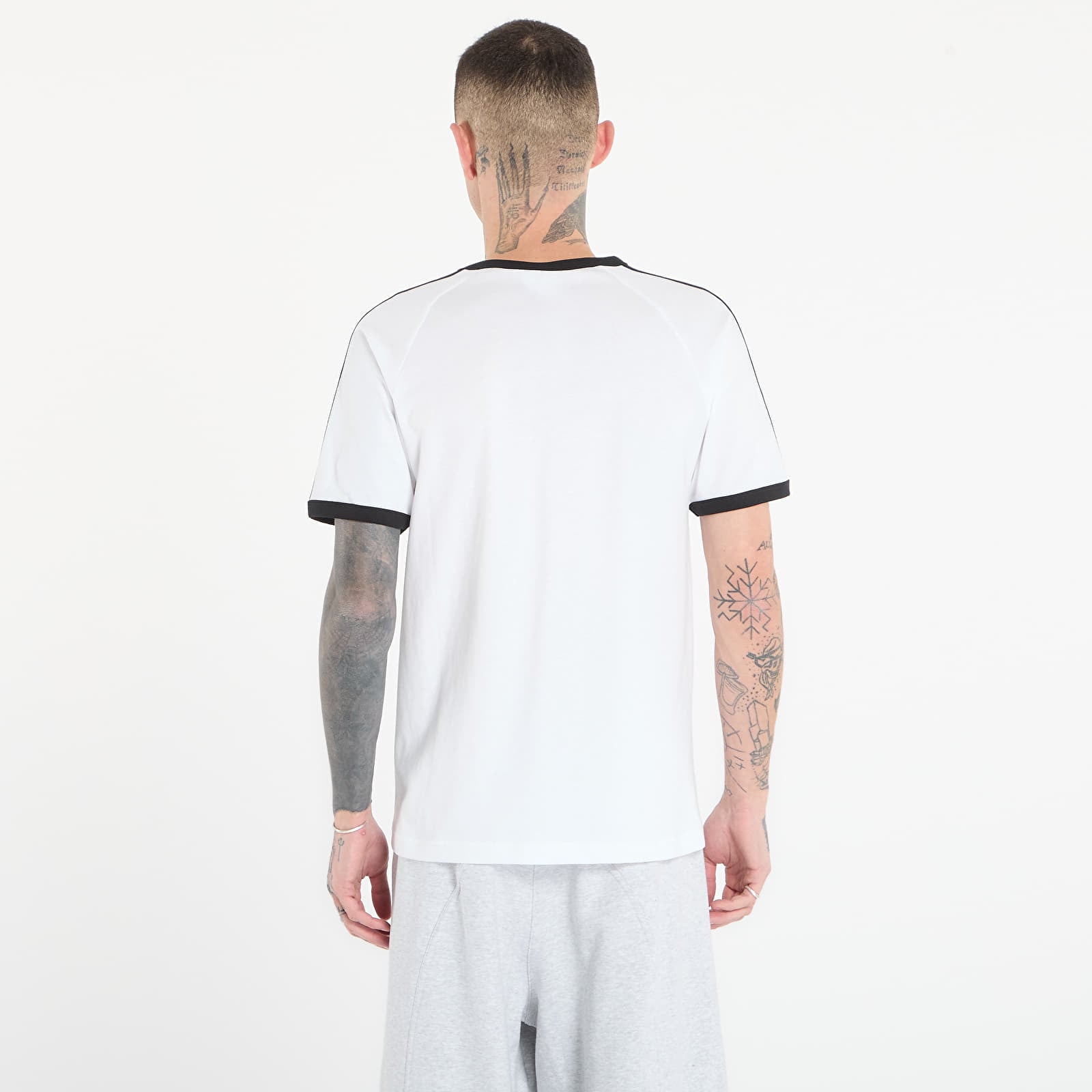 T-Shirts Männer adidas 3S Tee White