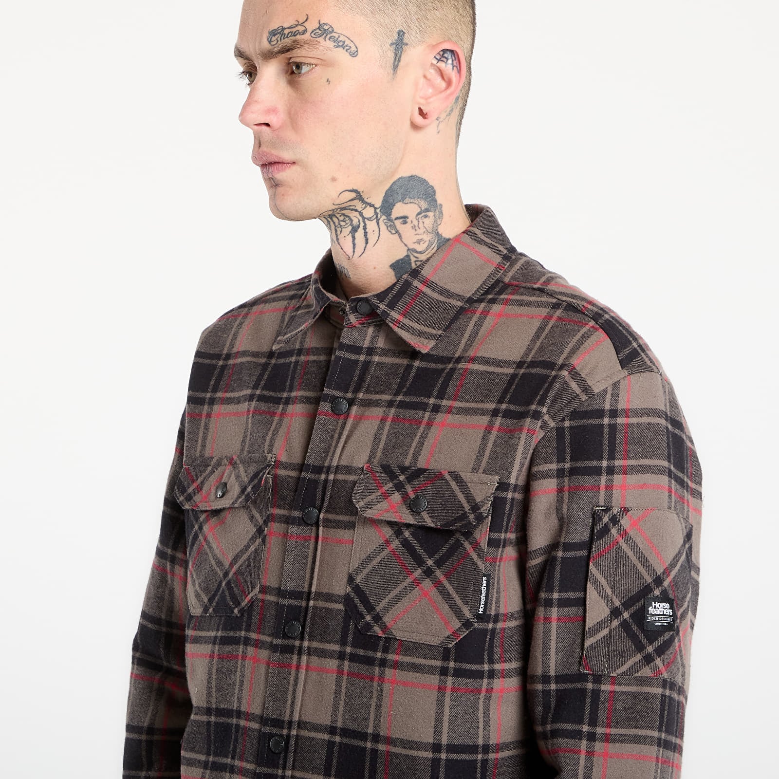 Miesten paidat Horsefeathers Dough Insulated Shirt Tarmac