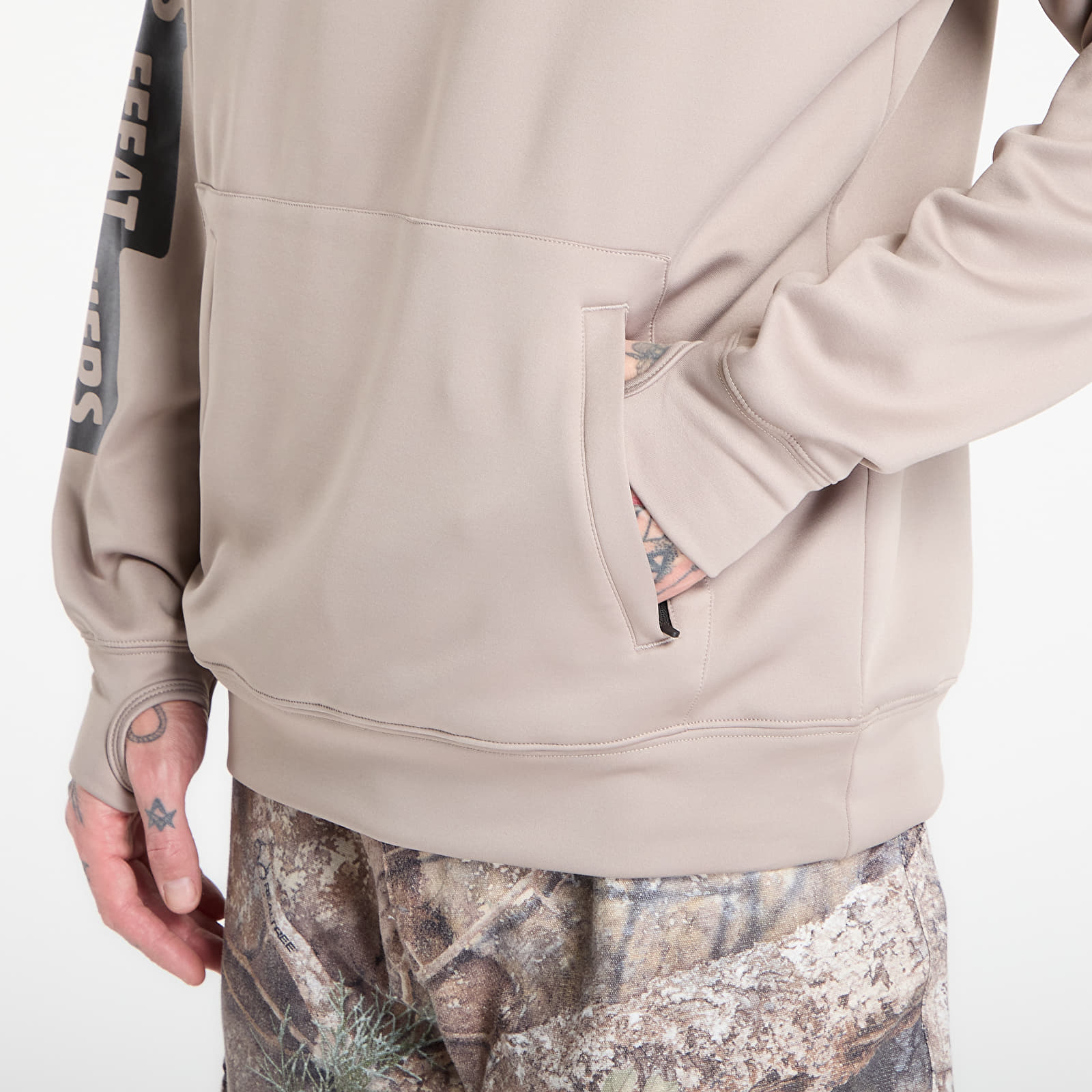 Miesten collegepaidat Horsefeathers Morten Sweatshirt Taupe