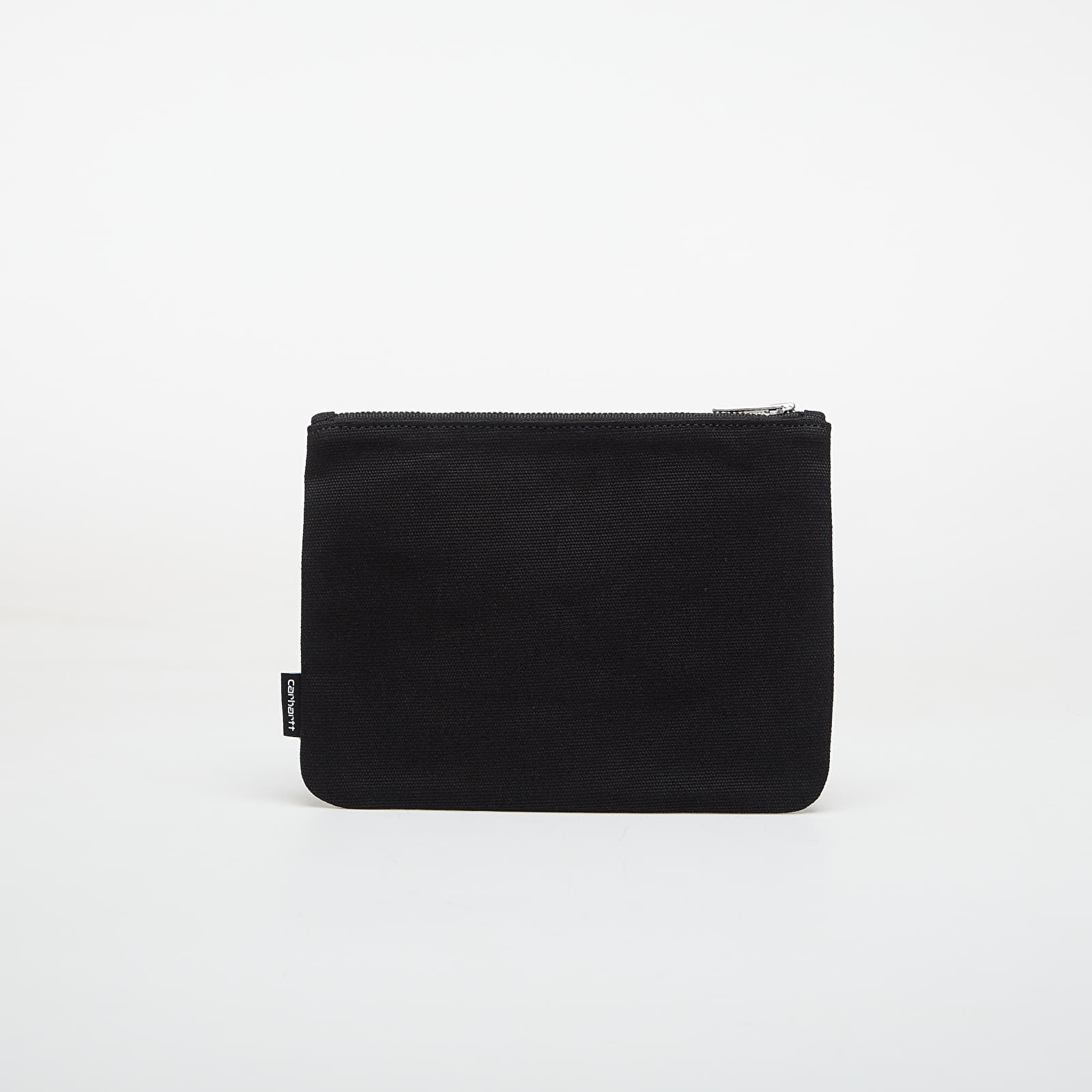 Vīriešu maki Carhartt WIP Canvas Graphic Zip Wallet Commuting Tales Embroidery/ Black