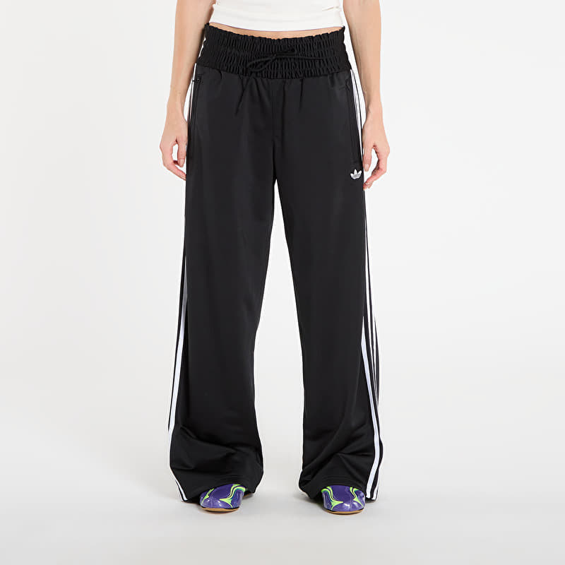Sweatpants adidas Smocked Firebird Tracksuit Bottoms Black