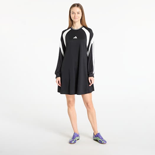 Oblečenie adidas W Her Dress Black/ Off White/ White