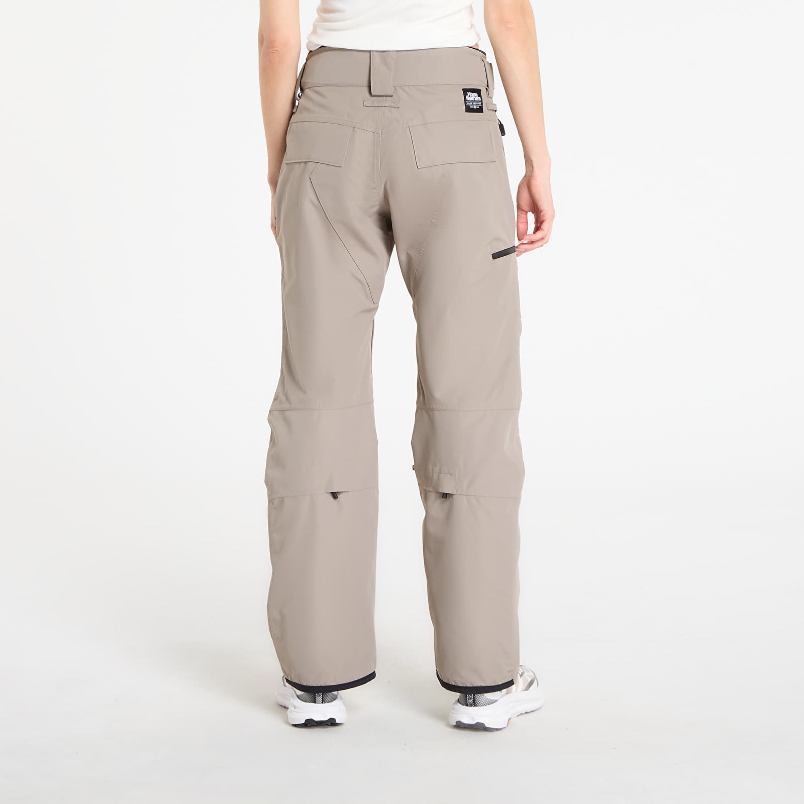 Byxor för kvinnor Horsefeathers Lotte Ii Shell Pants Taupe