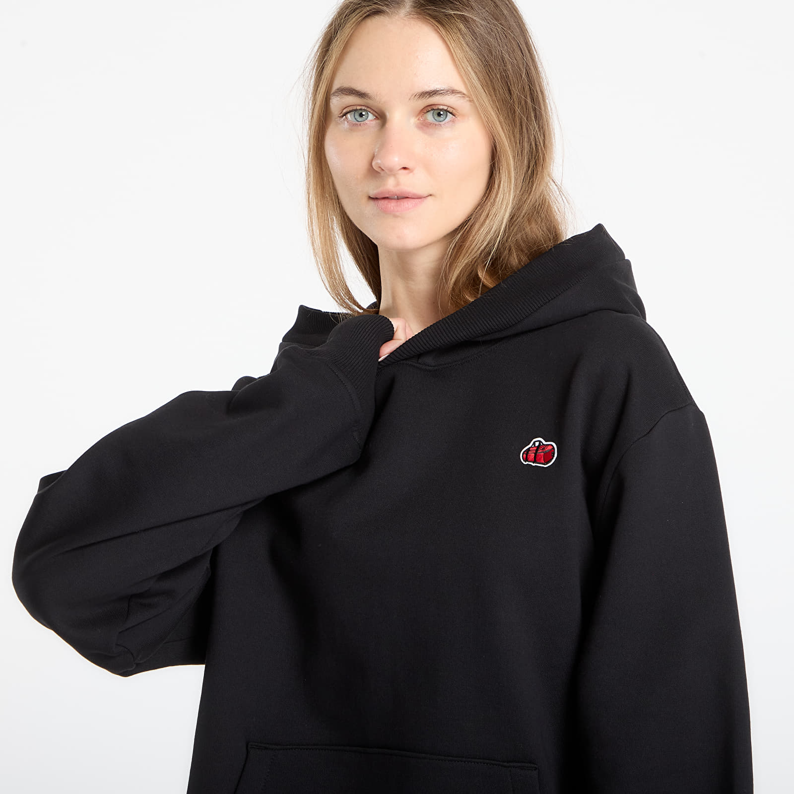 Pánské mikiny The North Face Icon Relaxed Hoodie UNISEX TNF Black
