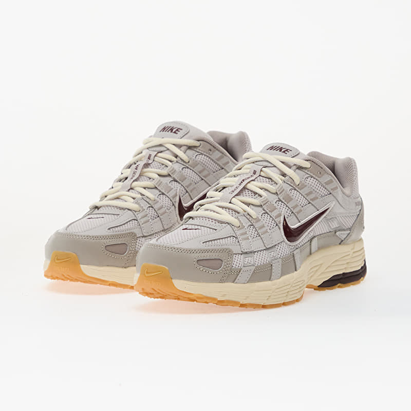 Nike P-6000 College Grey/ Burgundy Crush-Vast Grey | Queens