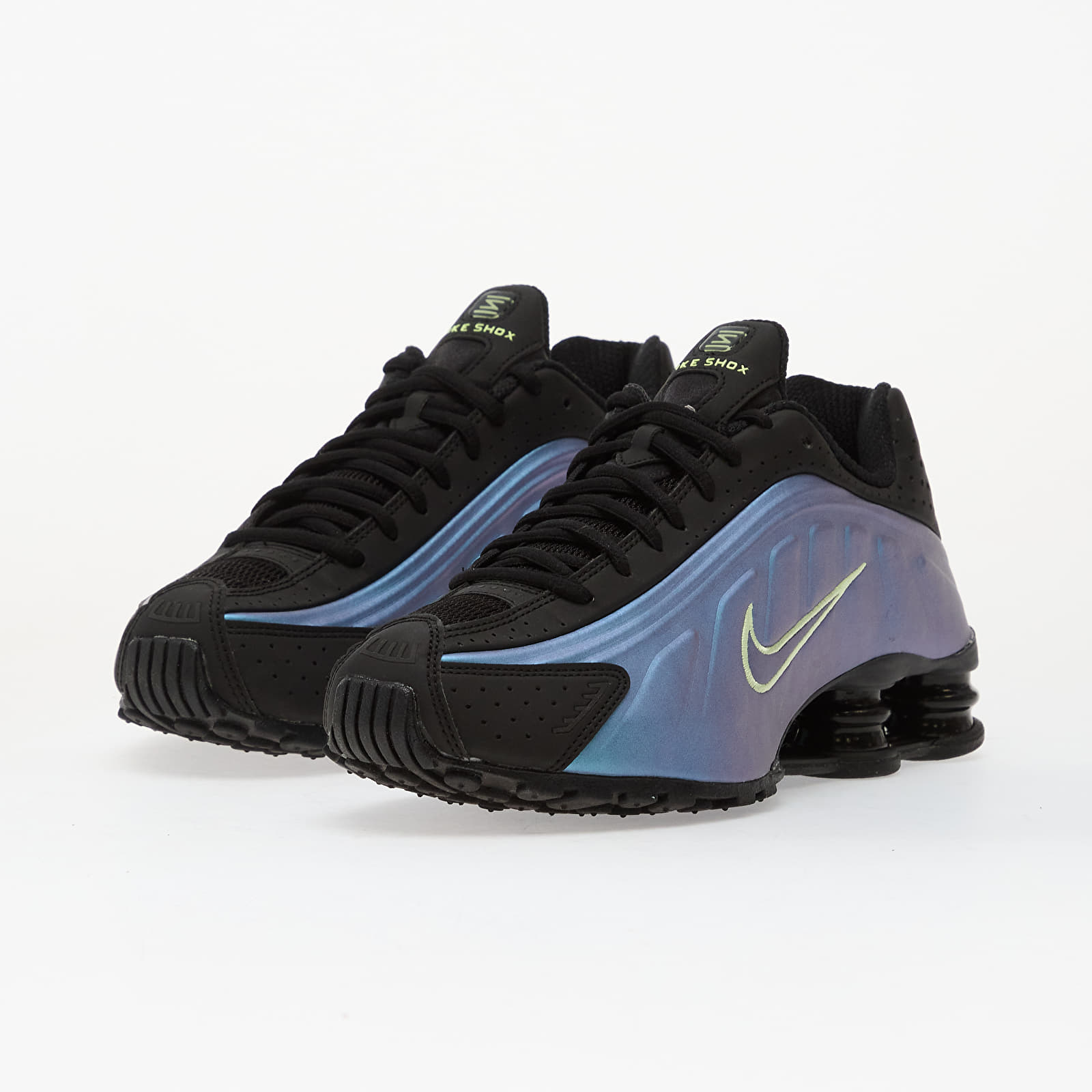 Turnschuhe und Schuhe für Männer Nike Shox R4 Sapphire/ Lt Liquid Lime-Pencil Point-Black