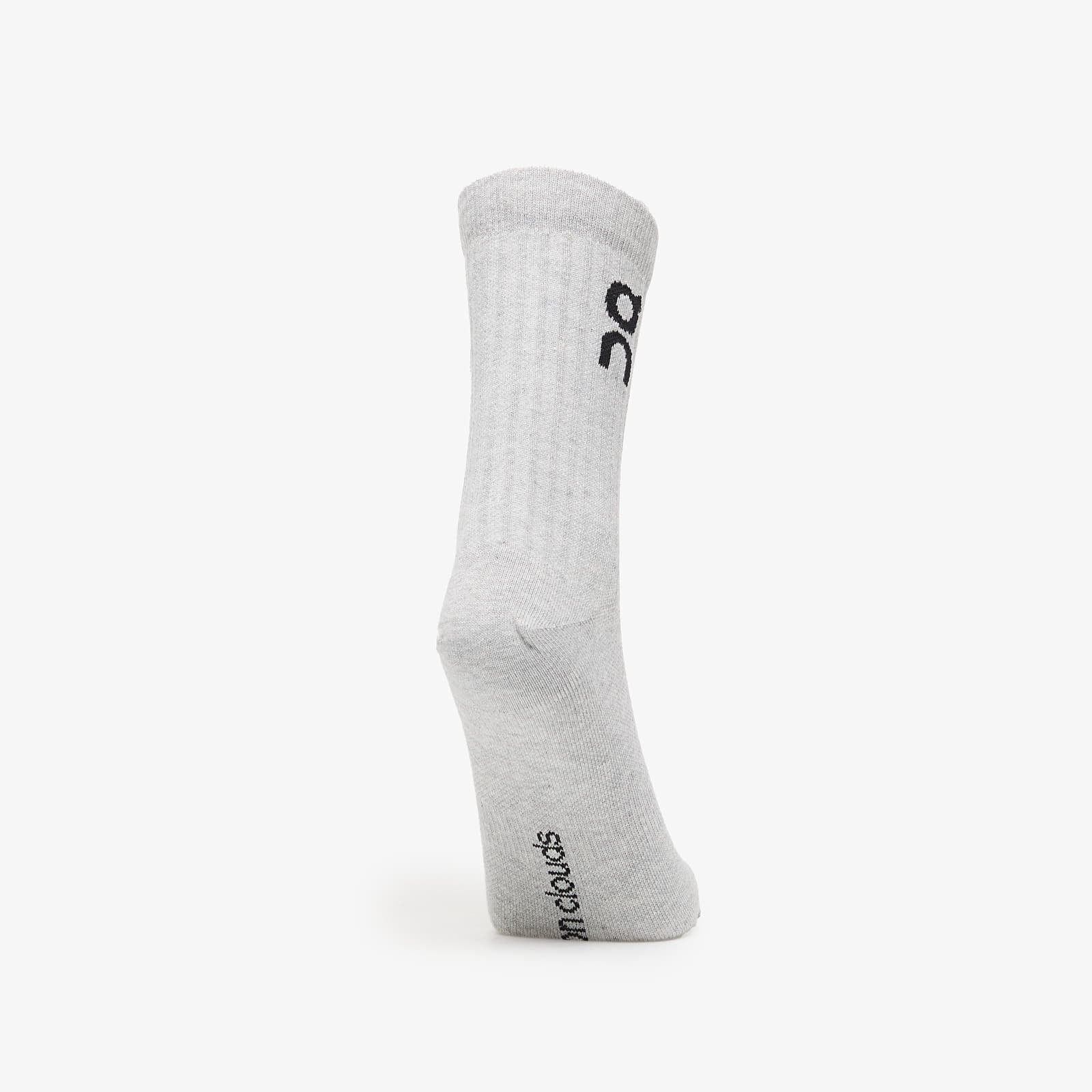 Socken für Männer On Logo Sock High 3-Pack Heather Gray