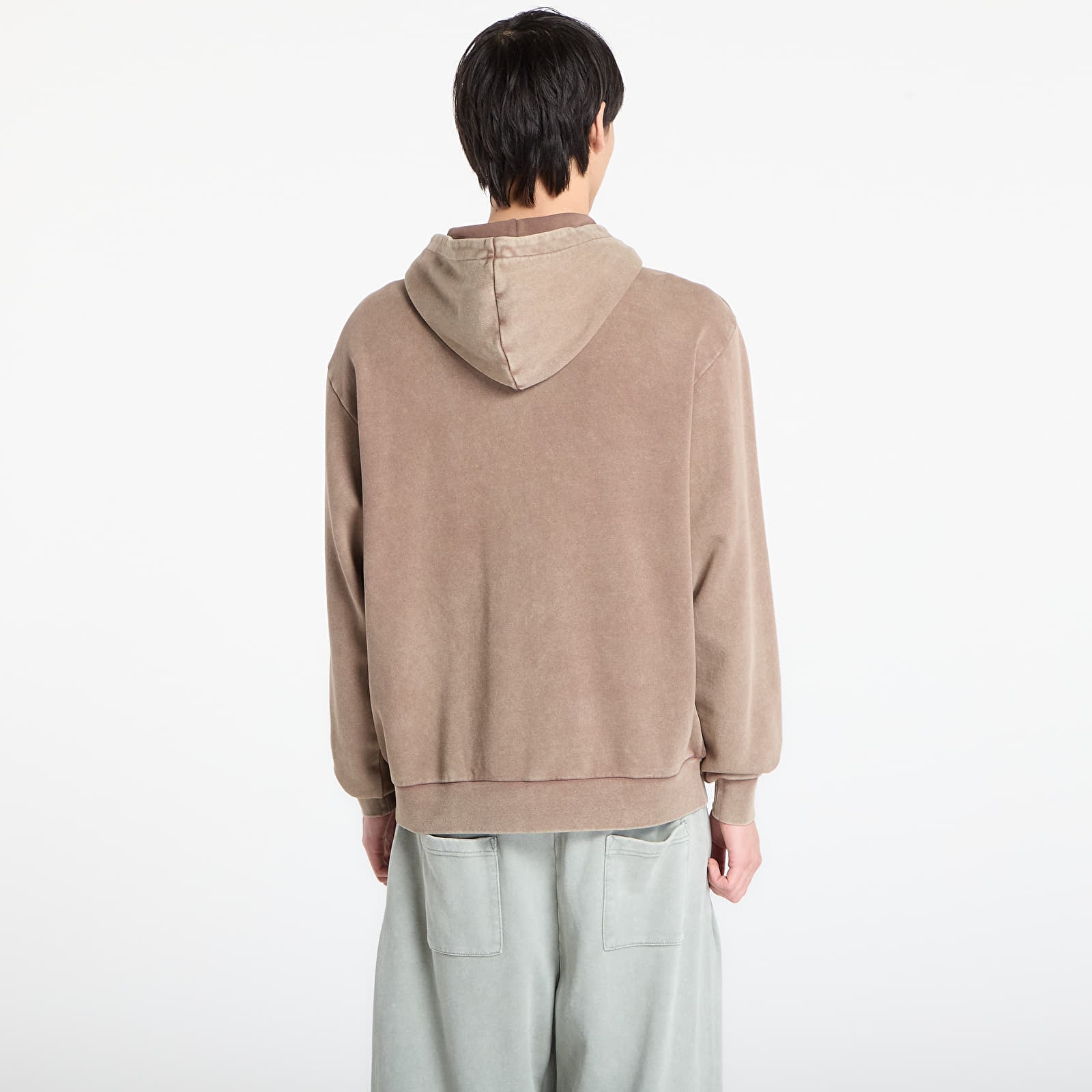 Чоловічі худі RIPNDIP Castanza Zip Up Hoodie Brown Vintage Wash