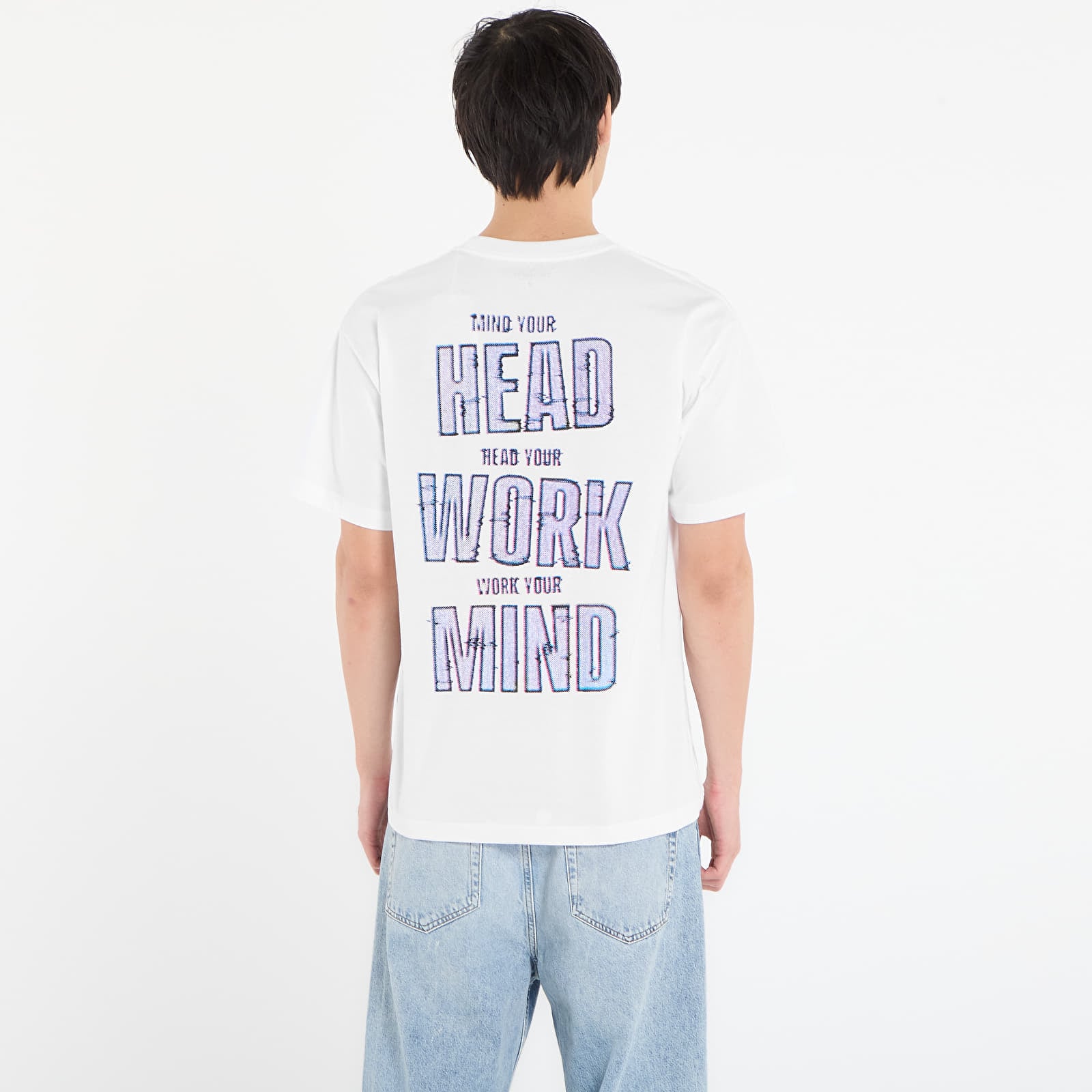 Vīriešu T-krekli Carhartt WIP S/S Mind Your Head T-Shirt UNISEX White