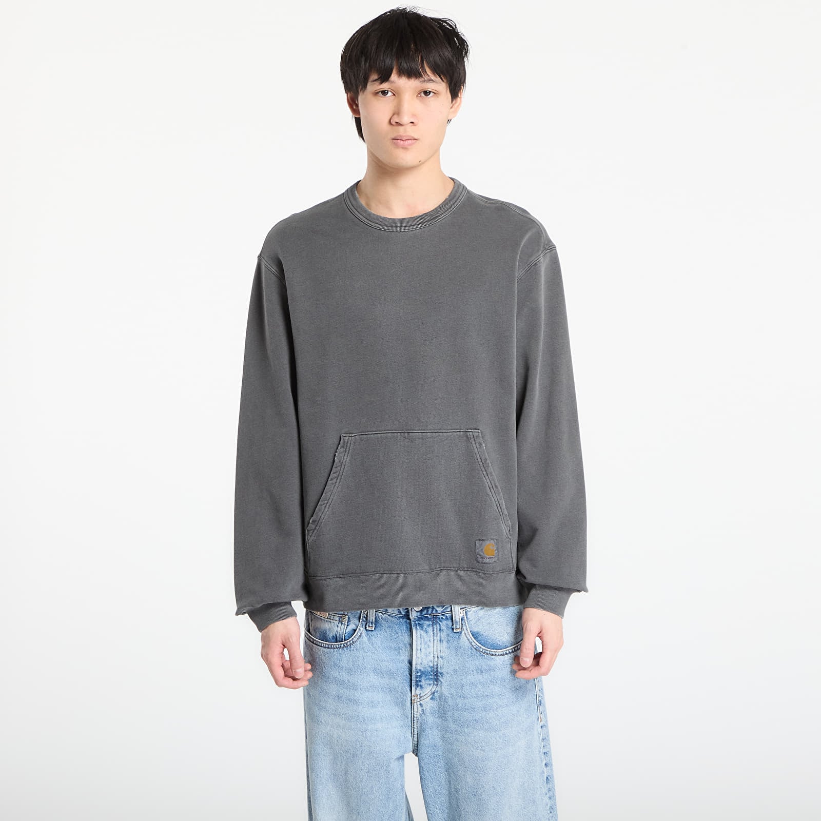 Mikiny Carhartt WIP Torion Sweat UNISEX Black