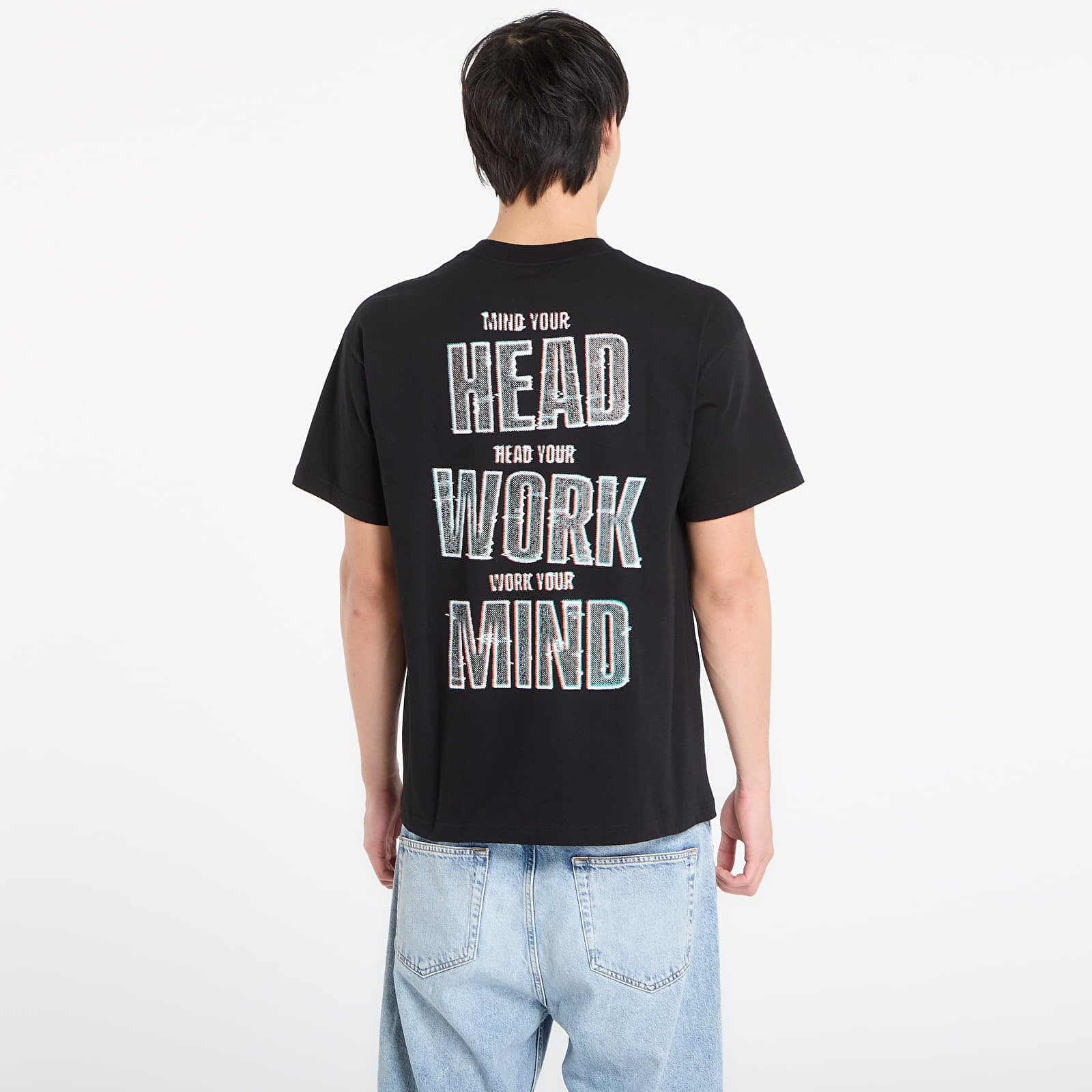 Pánske tričká Carhartt WIP S/S Mind Your Head T-Shirt UNISEX Black