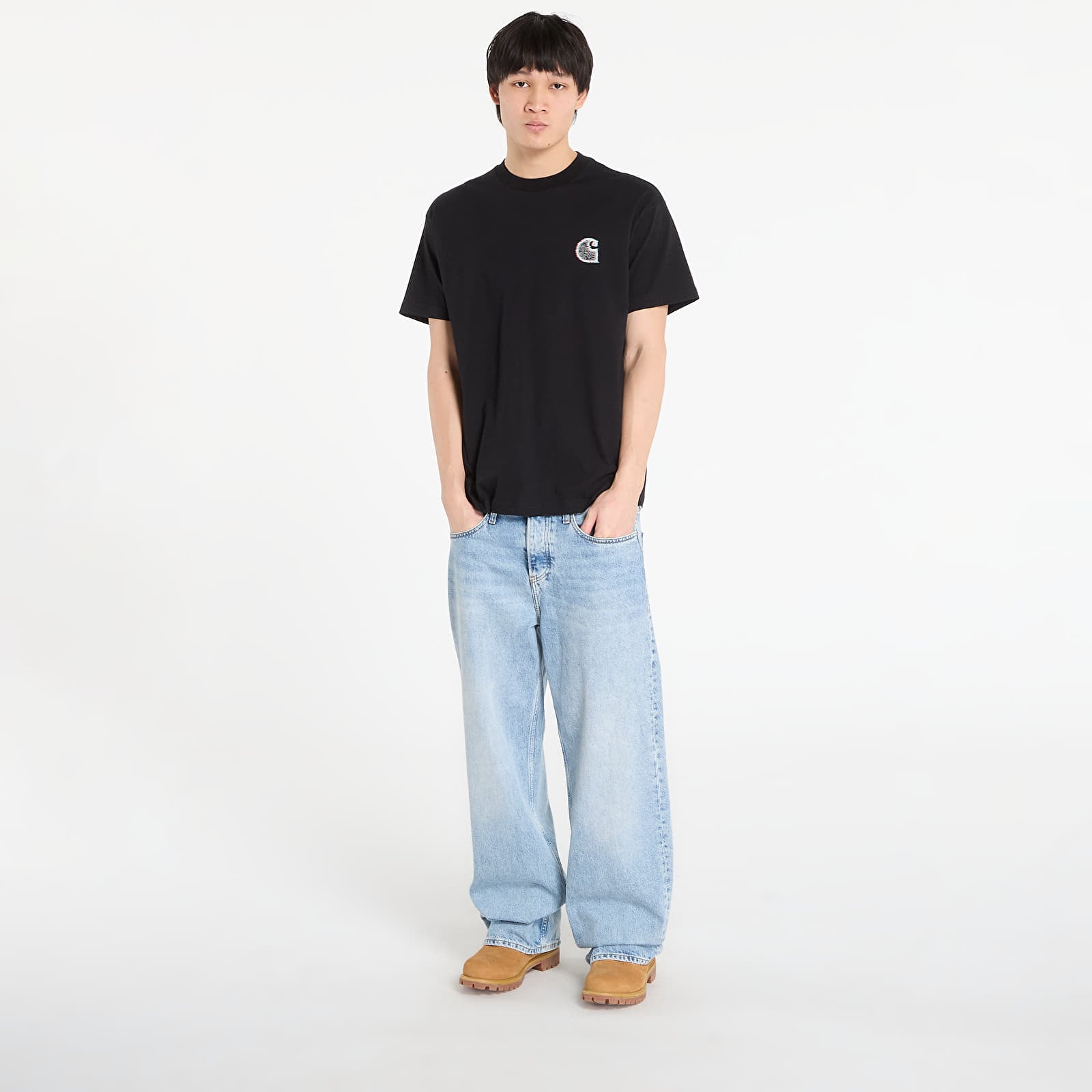 Pánske tričká Carhartt WIP S/S Mind Your Head T-Shirt UNISEX Black