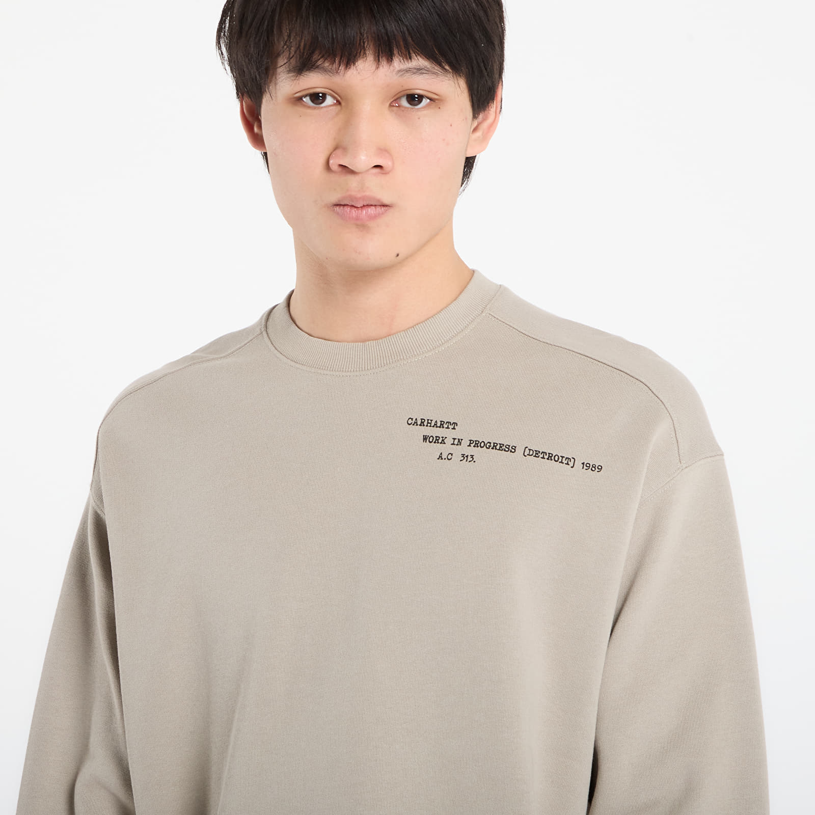 Moški hoodiji  Carhartt WIP Punched Sweat UNISEX Puddle