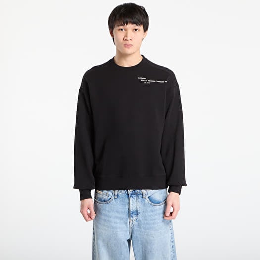 Sweatshirt Carhartt WIP Punched Sweat UNISEX Black