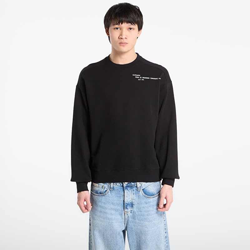 Džemperis Carhartt WIP Punched Sweat UNISEX Black