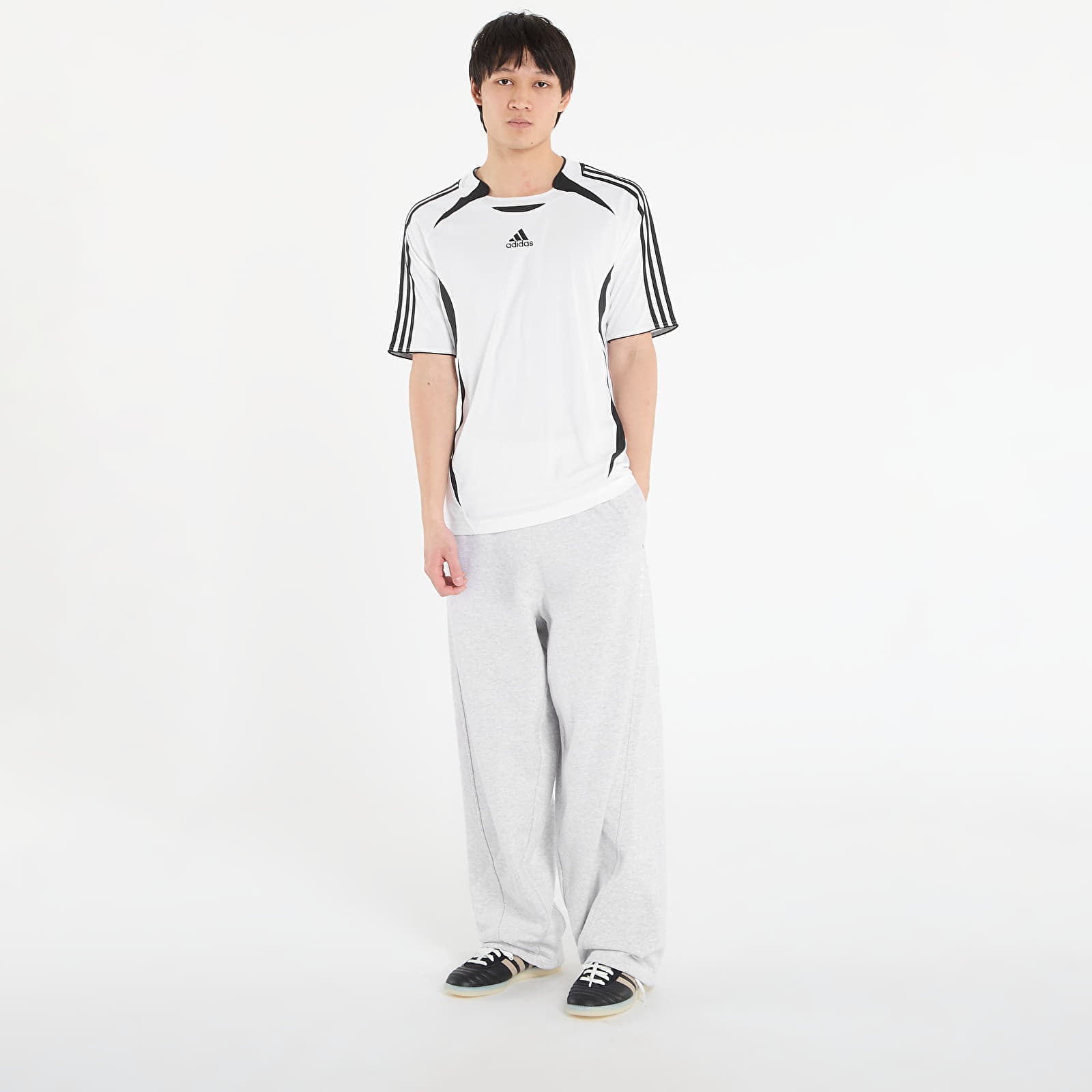 Heren T-shirts adidas Teamgeist Tee White