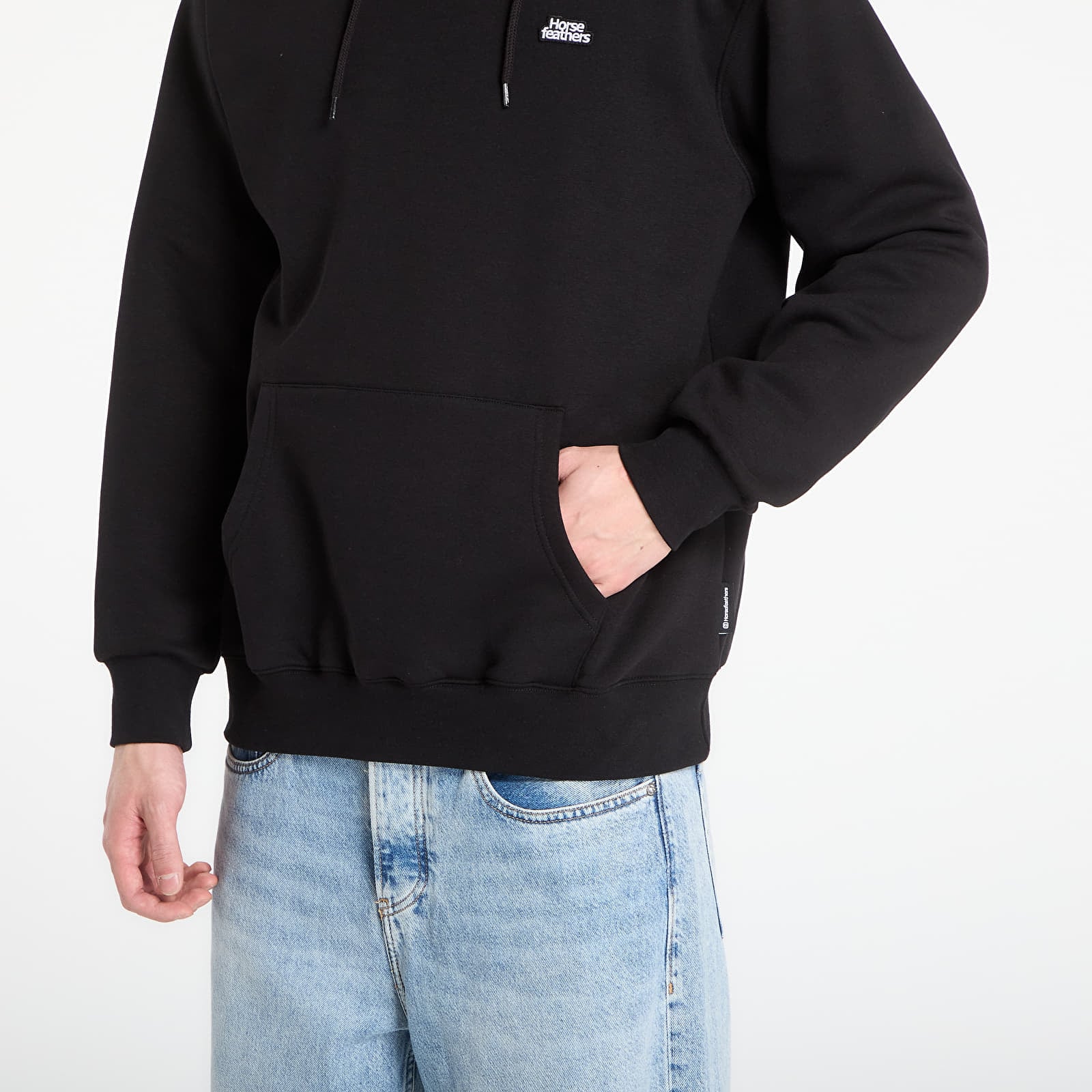 Muške dukserice Horsefeathers Agent Sweatshirt Black