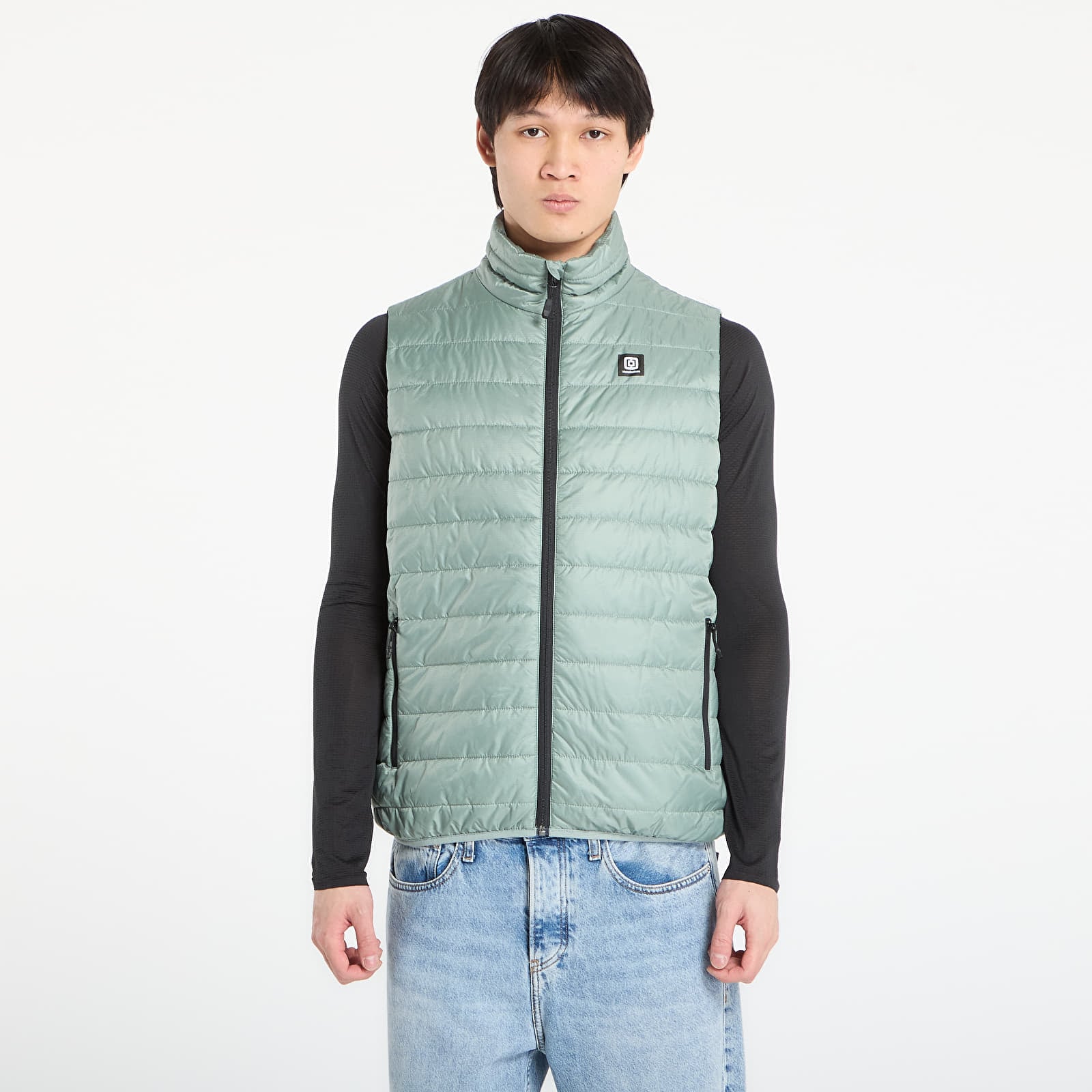 Gilet uomo Horsefeathers Aiden Vest Iceberg Green
