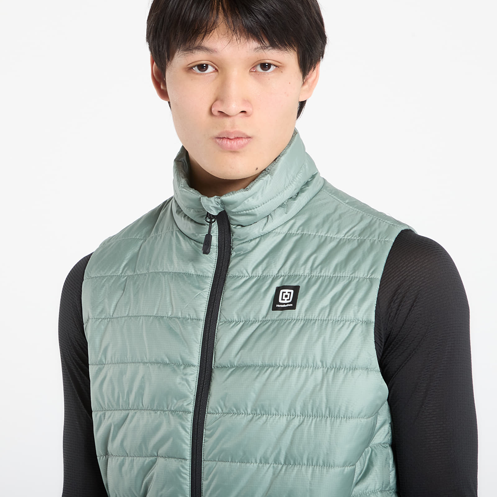 Gilet uomo Horsefeathers Aiden Vest Iceberg Green