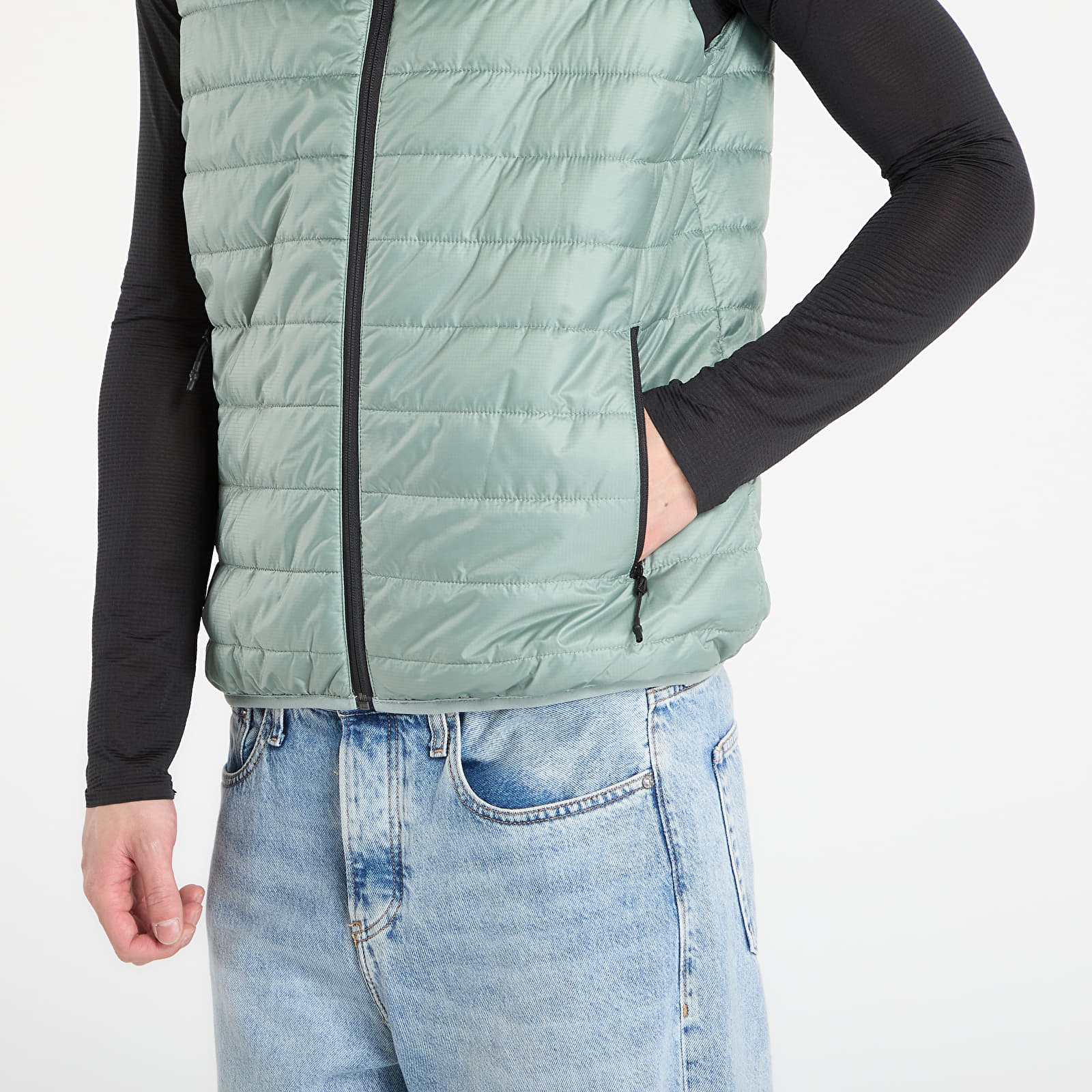 Gilet uomo Horsefeathers Aiden Vest Iceberg Green